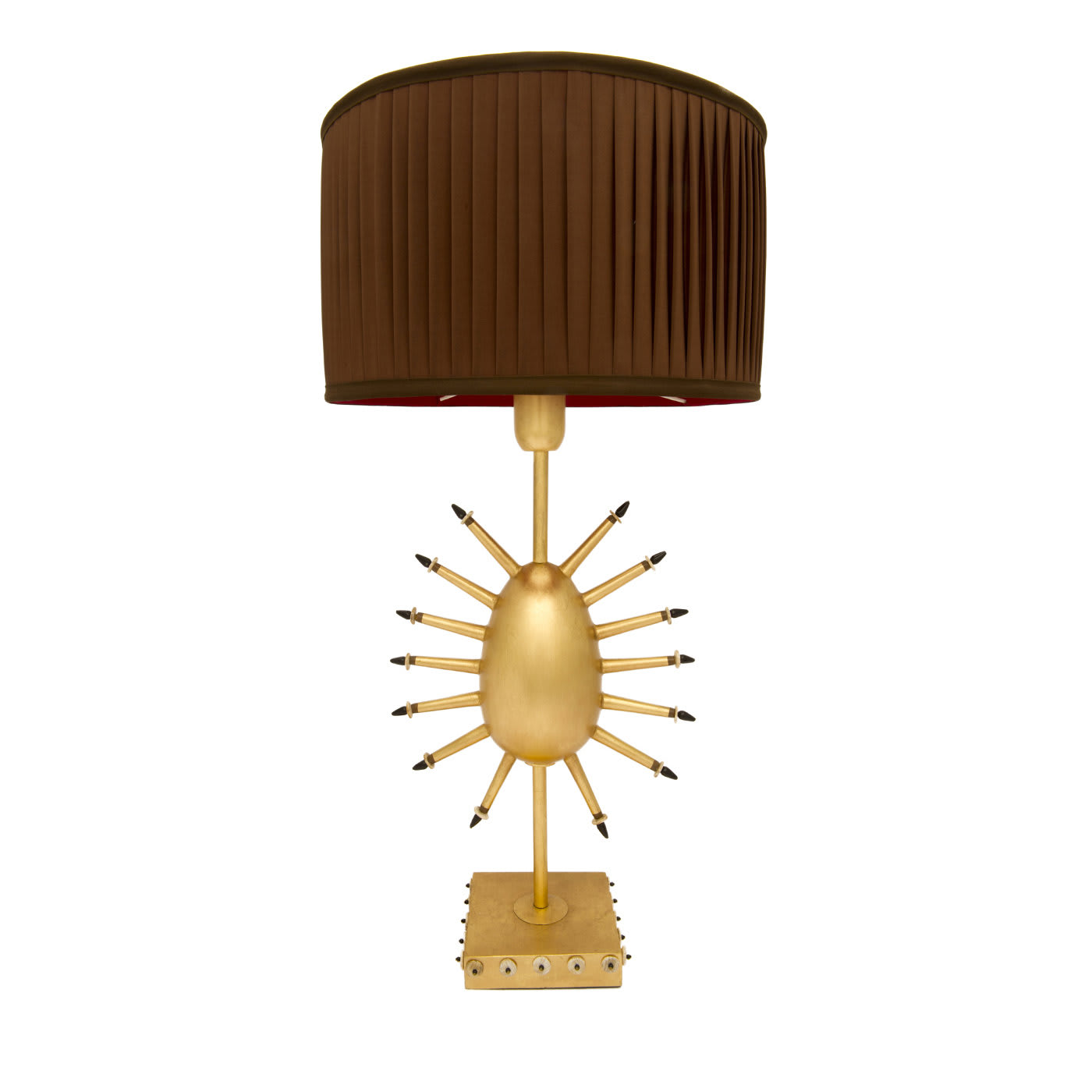 Uovo Raggiante Golden Table Lamp - Mario Bottiglieri