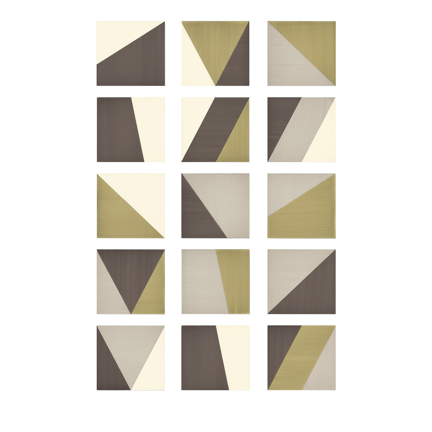 Tangram 30 Green Tiles - Ceramica Bardelli