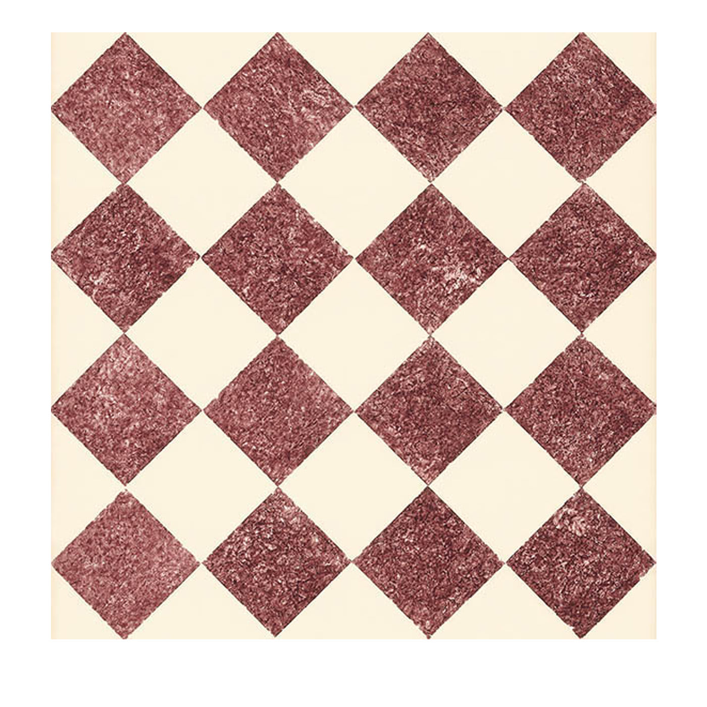 Set of 30 Red Queen Tiles - Ceramica Bardelli