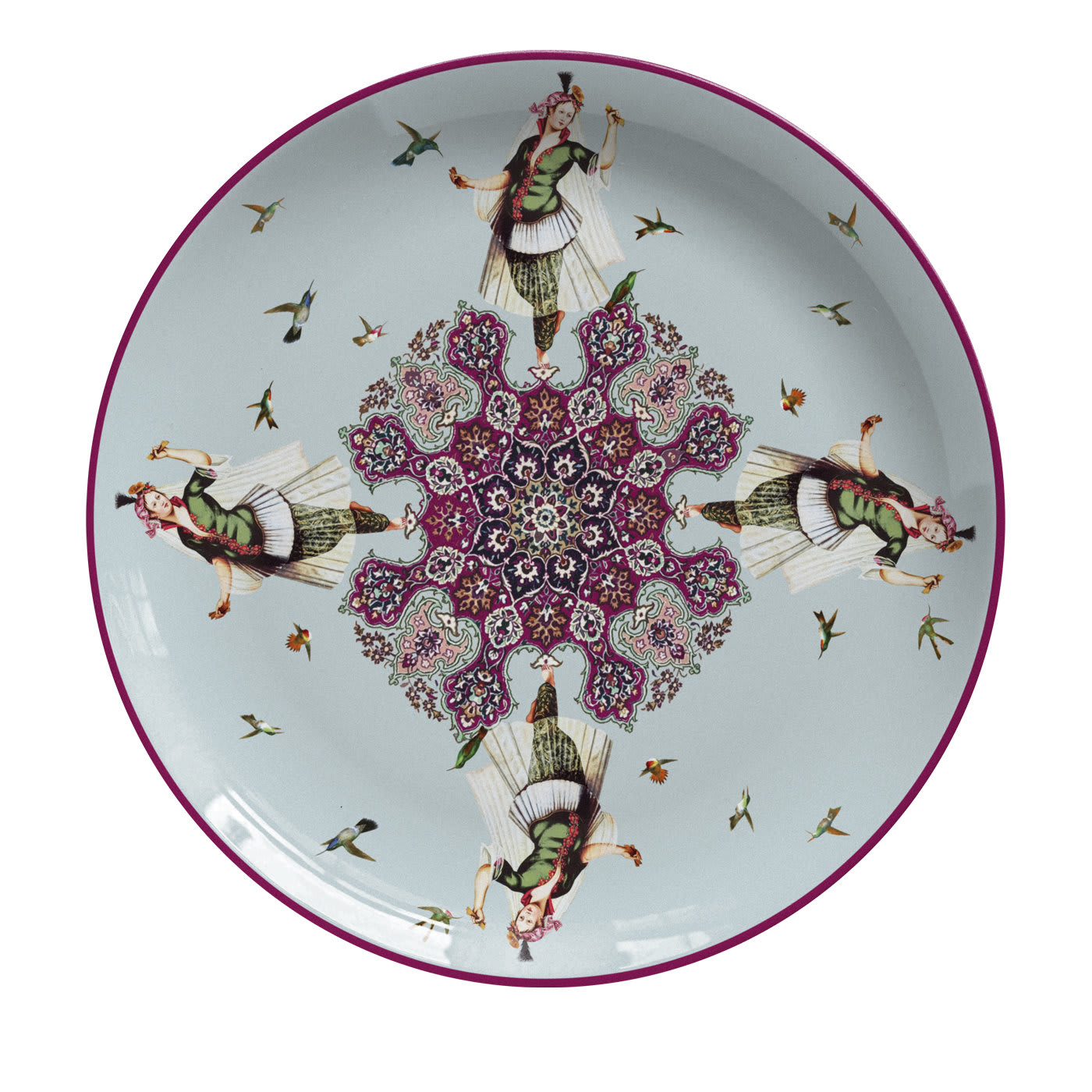 Porcelain Constantinople 11 Plate - Les Ottomans