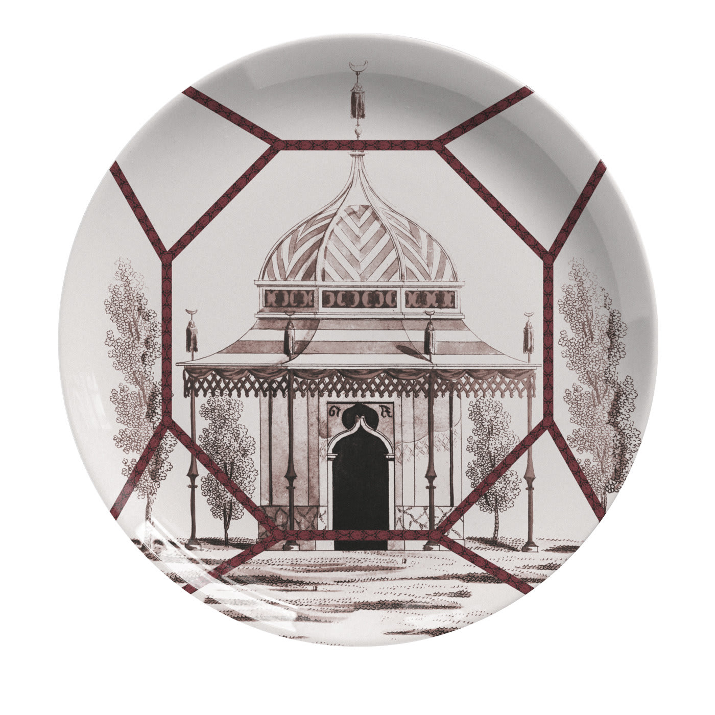 Topkalpi 6 Porcelain Plate - Les Ottomans