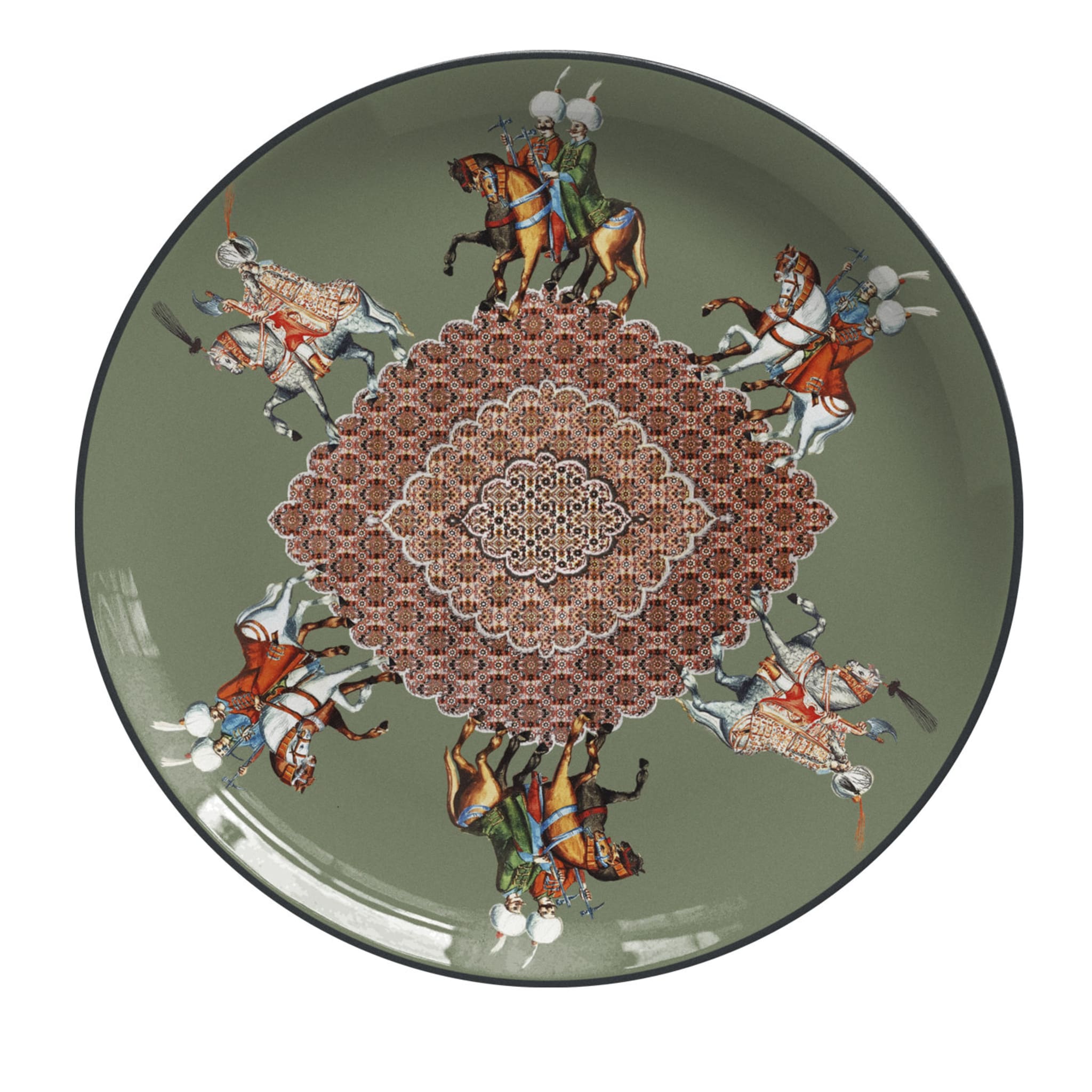 Plato de porcelana Constantinopla 12 - Vista principal