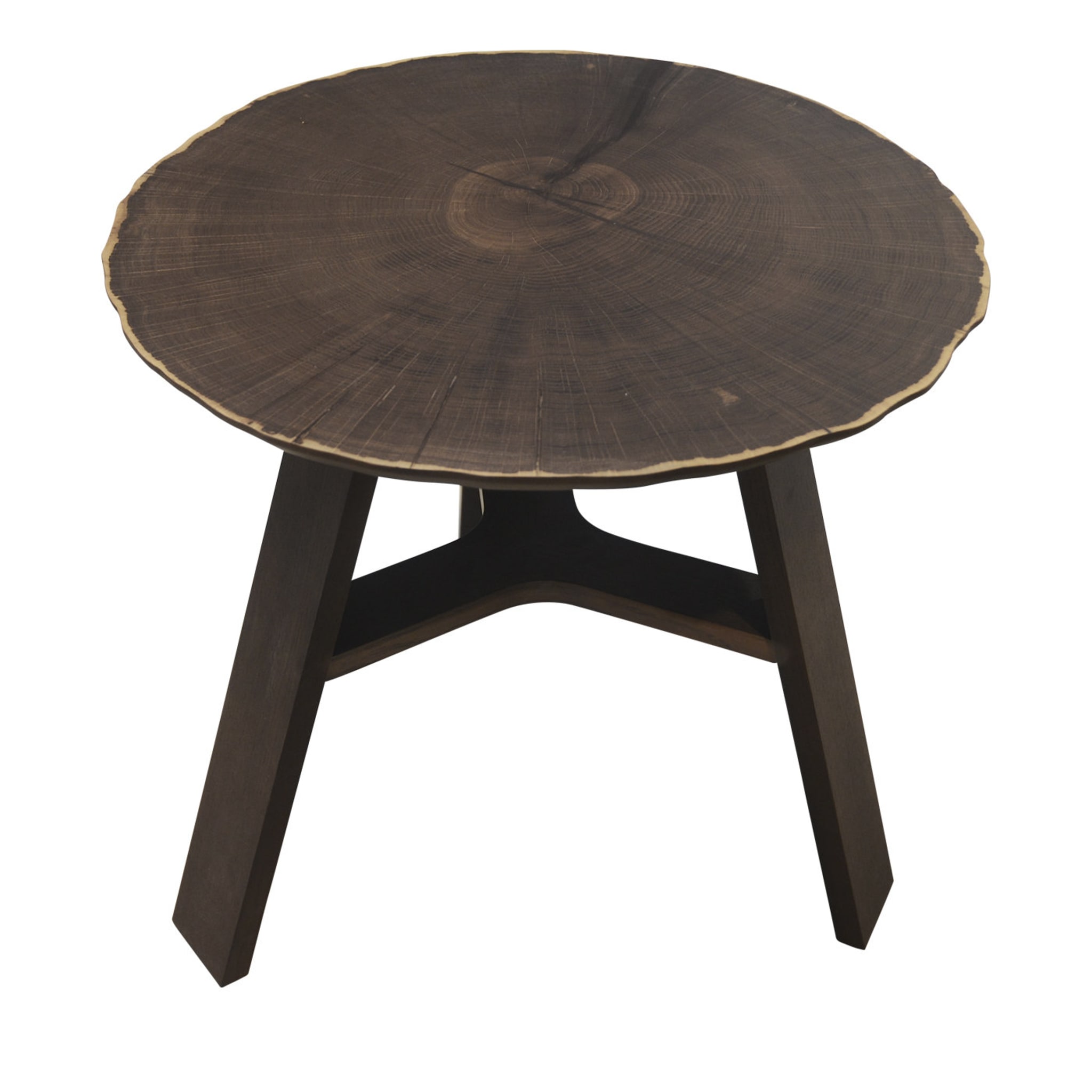Memory Side Table with Brown Finish - Main view