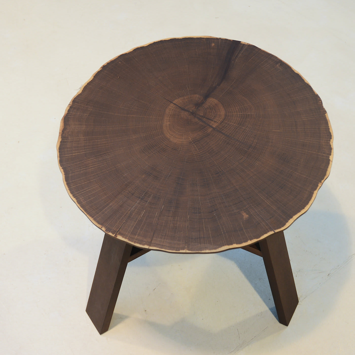 Memory Side Table with Brown Finish - Frigerio Paolo & C.