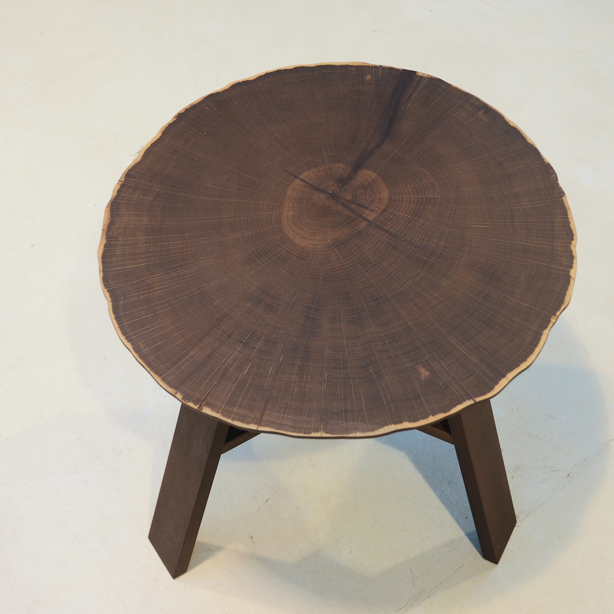 Memory Side Table with Brown Finish - Alternative view 1