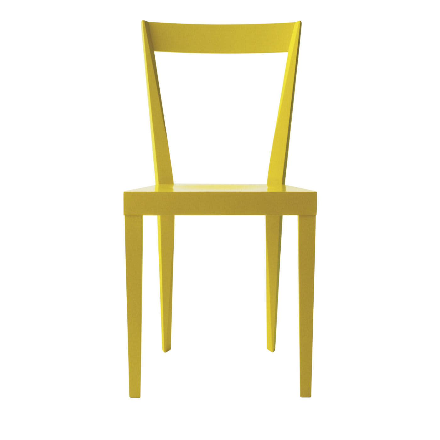 Set of 2 Livia Light Yellow Chairs by Giò Ponti - L'Abbate