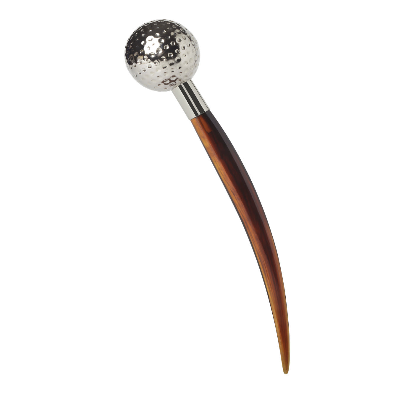 Golf Ball Letter Opener with Nickel Finish - Biancardi