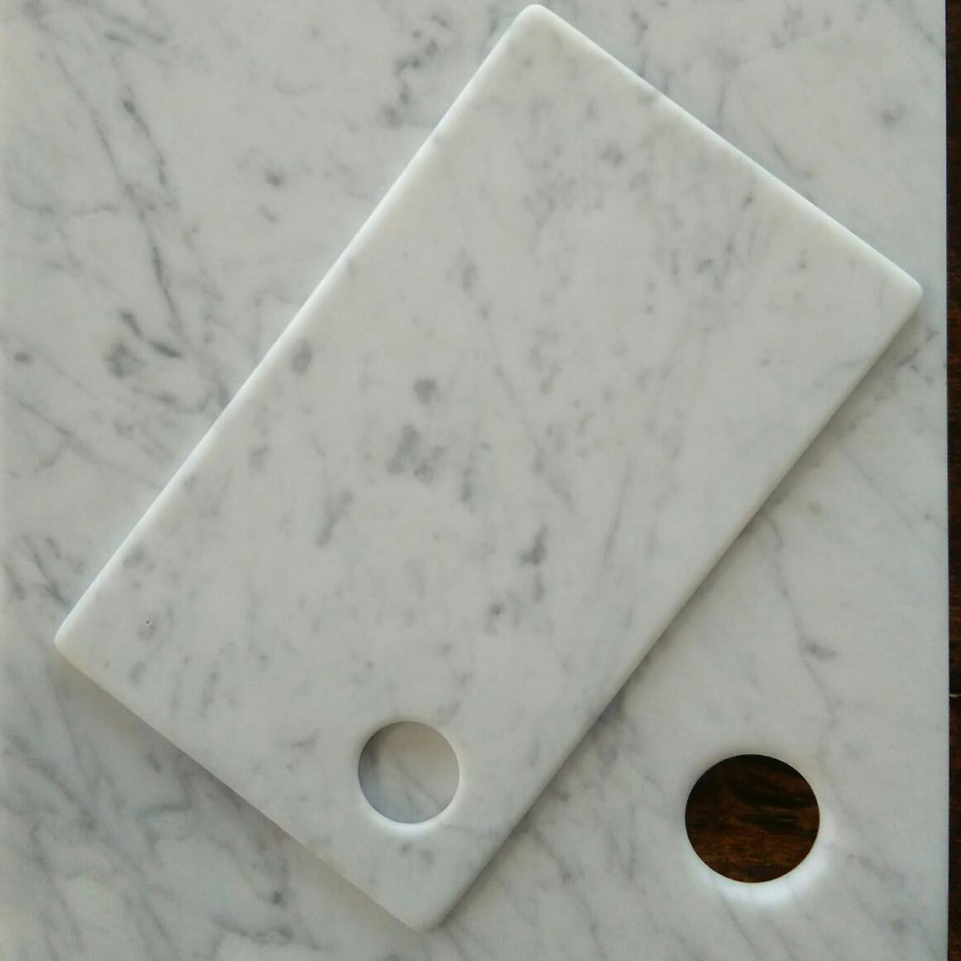 Convivio Maxi Trivet in Carrara Marble - Espidesign by Paola Speranza