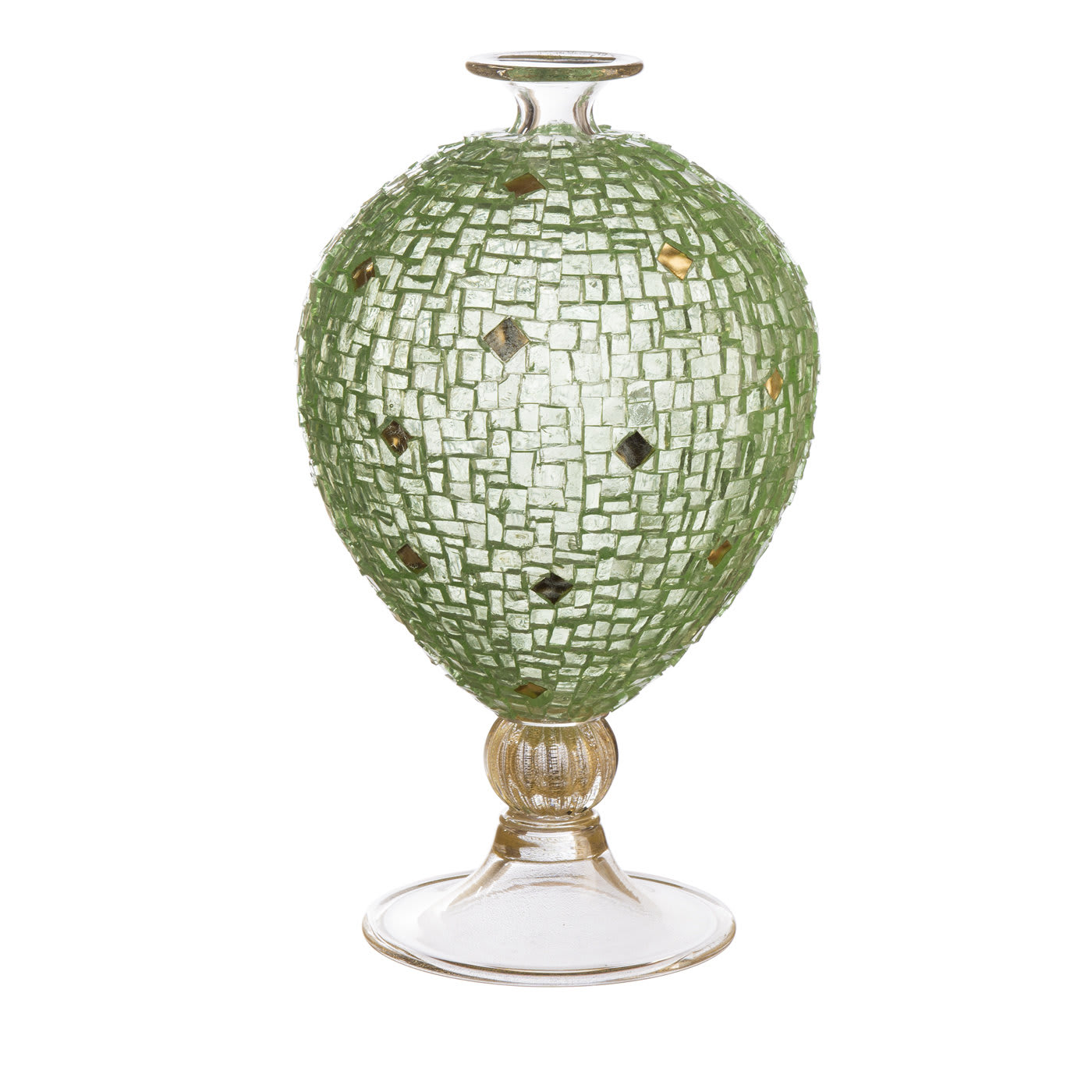 Veronese Green Vase - Serena Luxury Mosaic