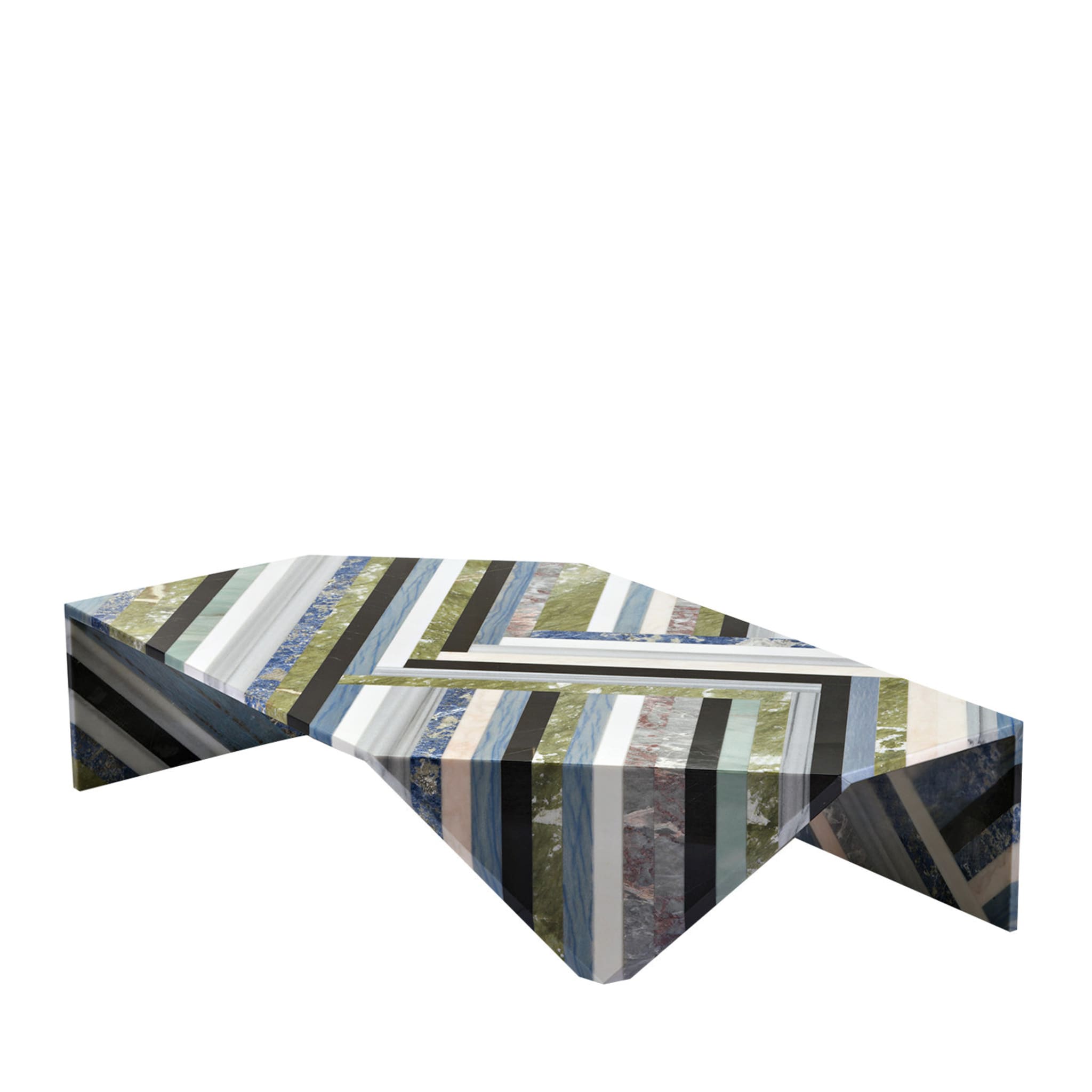 Origami Stripes Coffee Table I by Patricia Urquiola - Main view