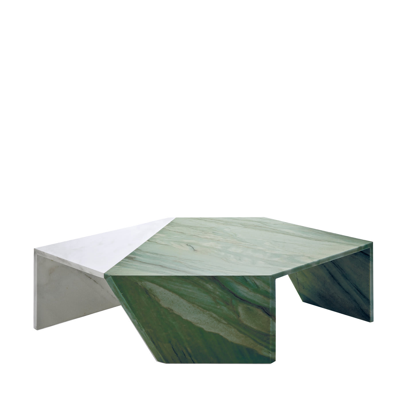 Green Origami Coffee Table by Patricia Urquiola - Budri