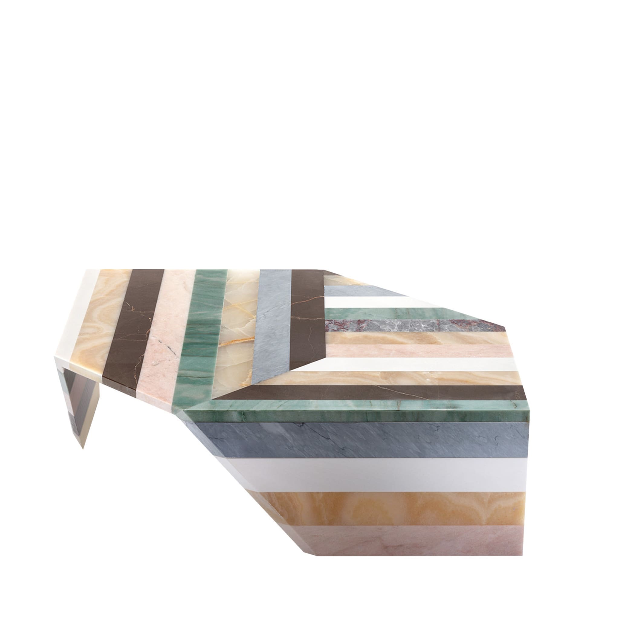 Origami Stripes Coffee Table II by Patricia Urquiola - Main view