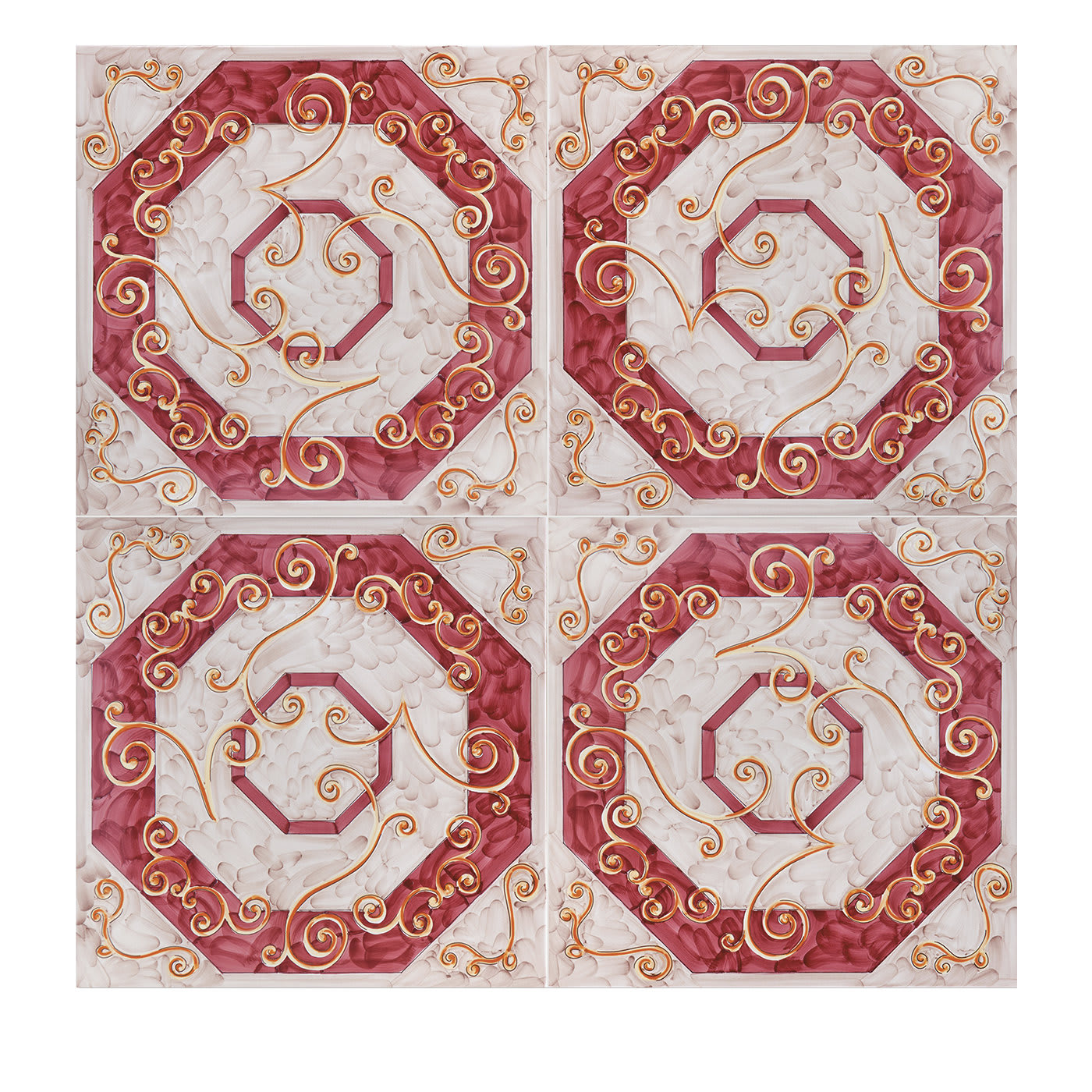 Set of 4 Tiles Foulards Jaqueline - Francesco De Maio