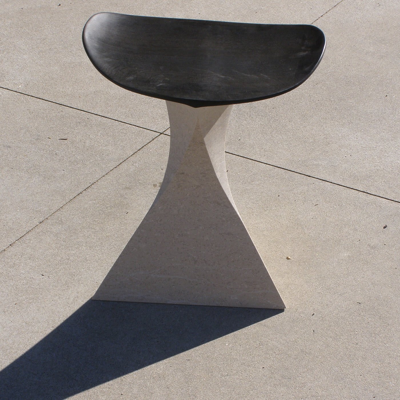 Audrey Black Stool by Mauro Dell'Orco - Faedo