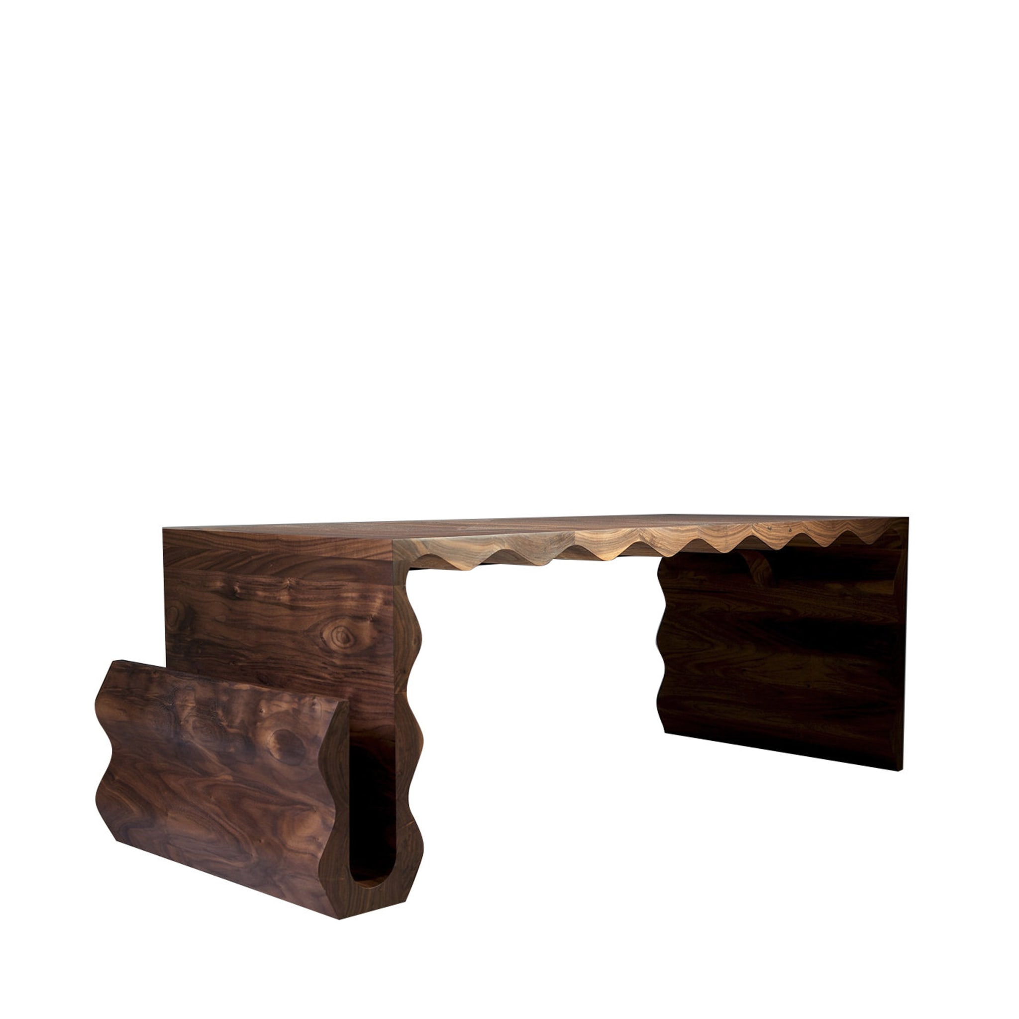 Mesa de centro de madera opaca de Mauro Dell'Orco - Vista principal