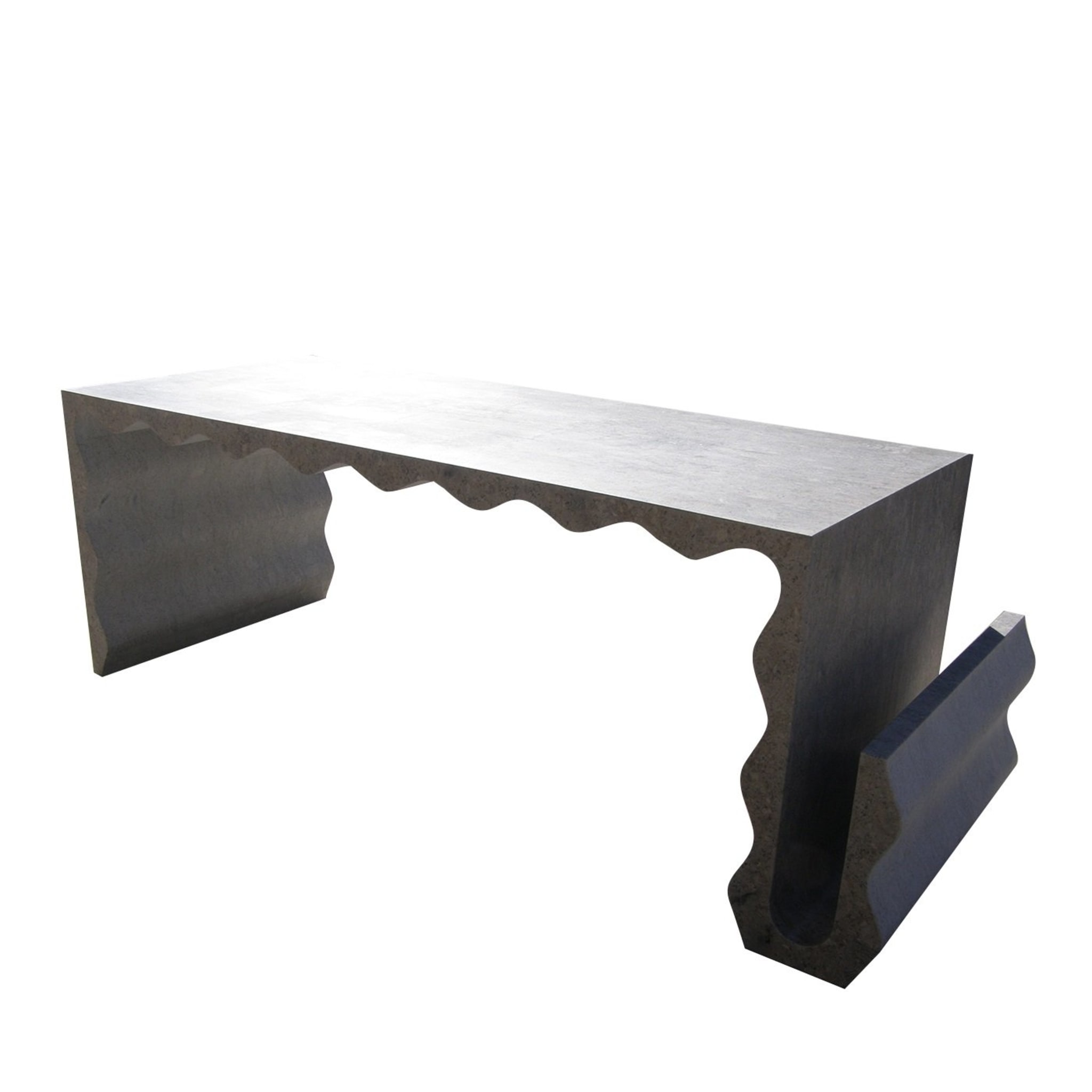 Table basse en marbre Optable de Mauro Dell'Orco - Vue principale