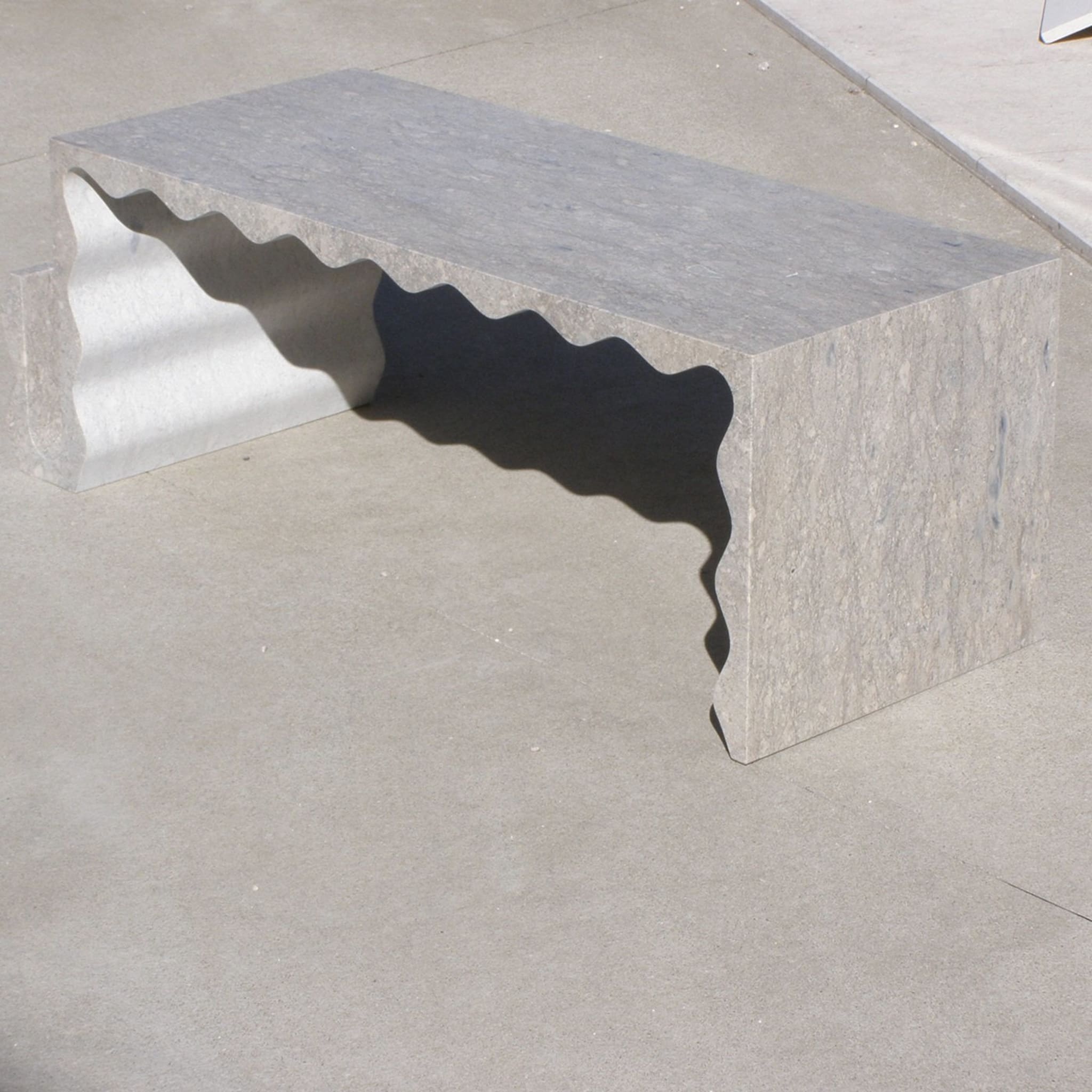 Table basse en marbre Optable de Mauro Dell'Orco - Vue alternative 2
