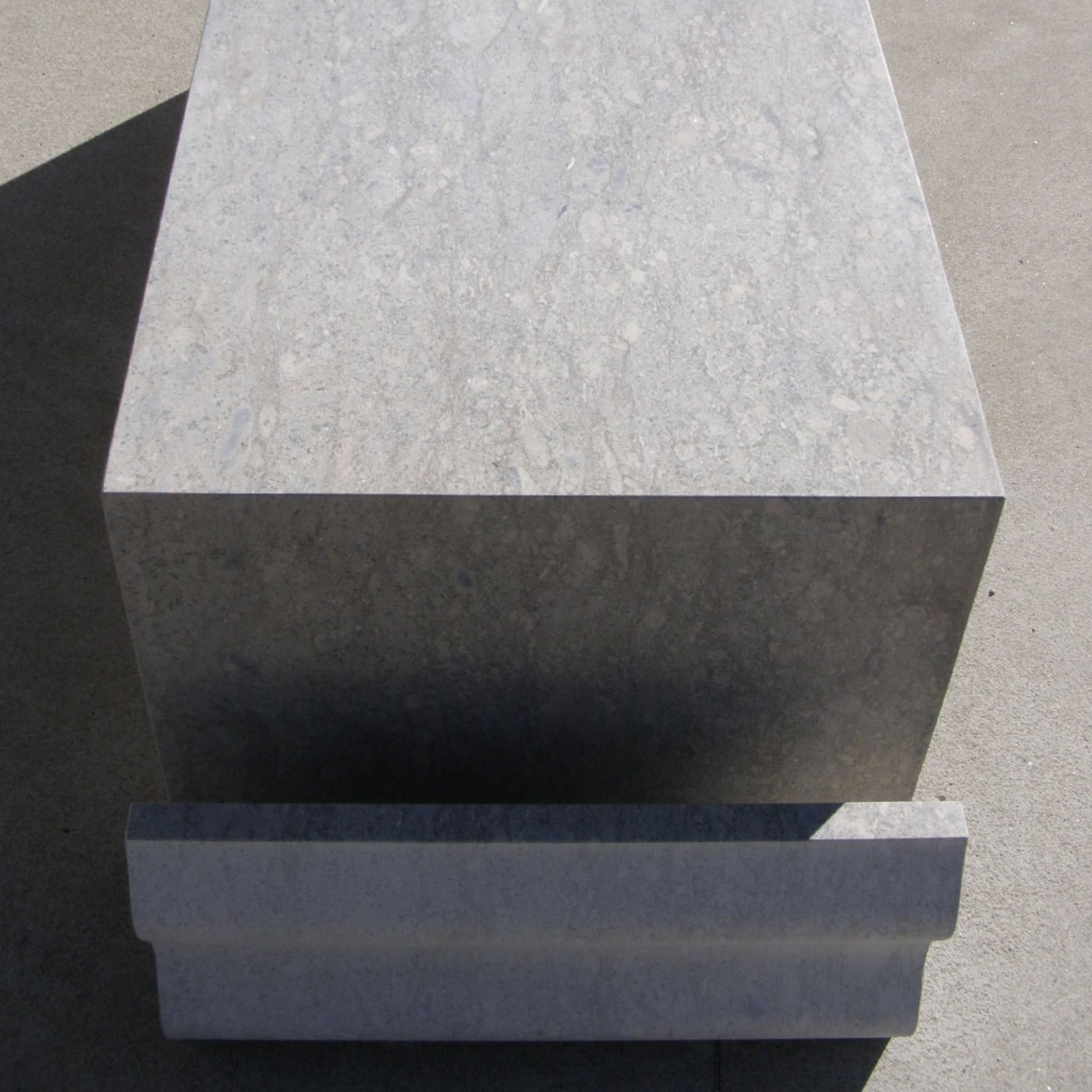 Table basse en marbre Optable de Mauro Dell'Orco - Vue alternative 3