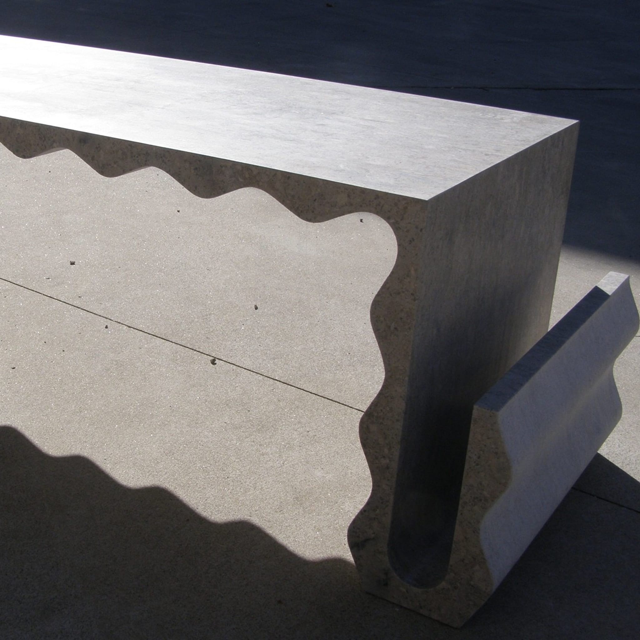 Table basse en marbre Optable de Mauro Dell'Orco - Vue alternative 5