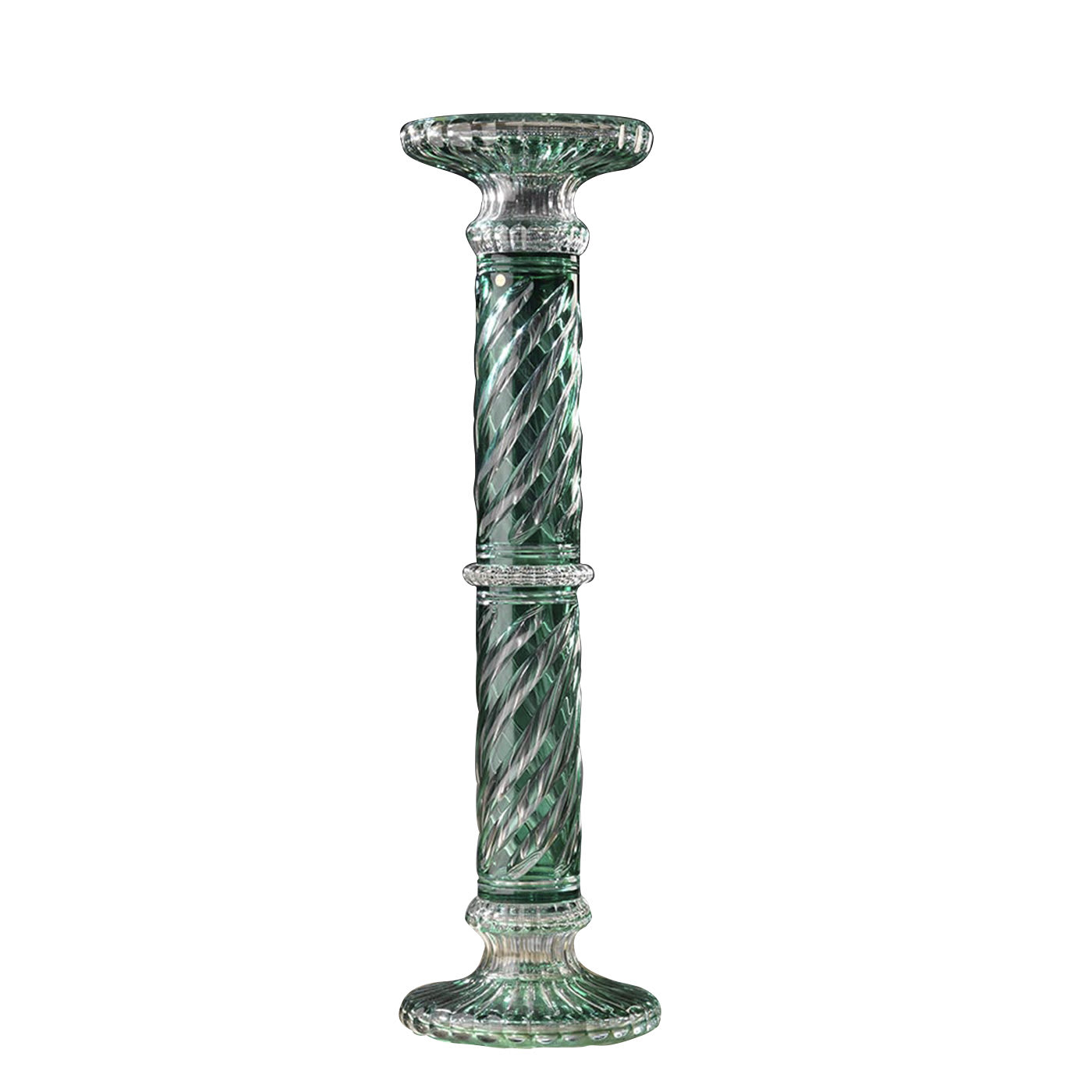 Crystal Column in Clear and Green - Nuova Cev
