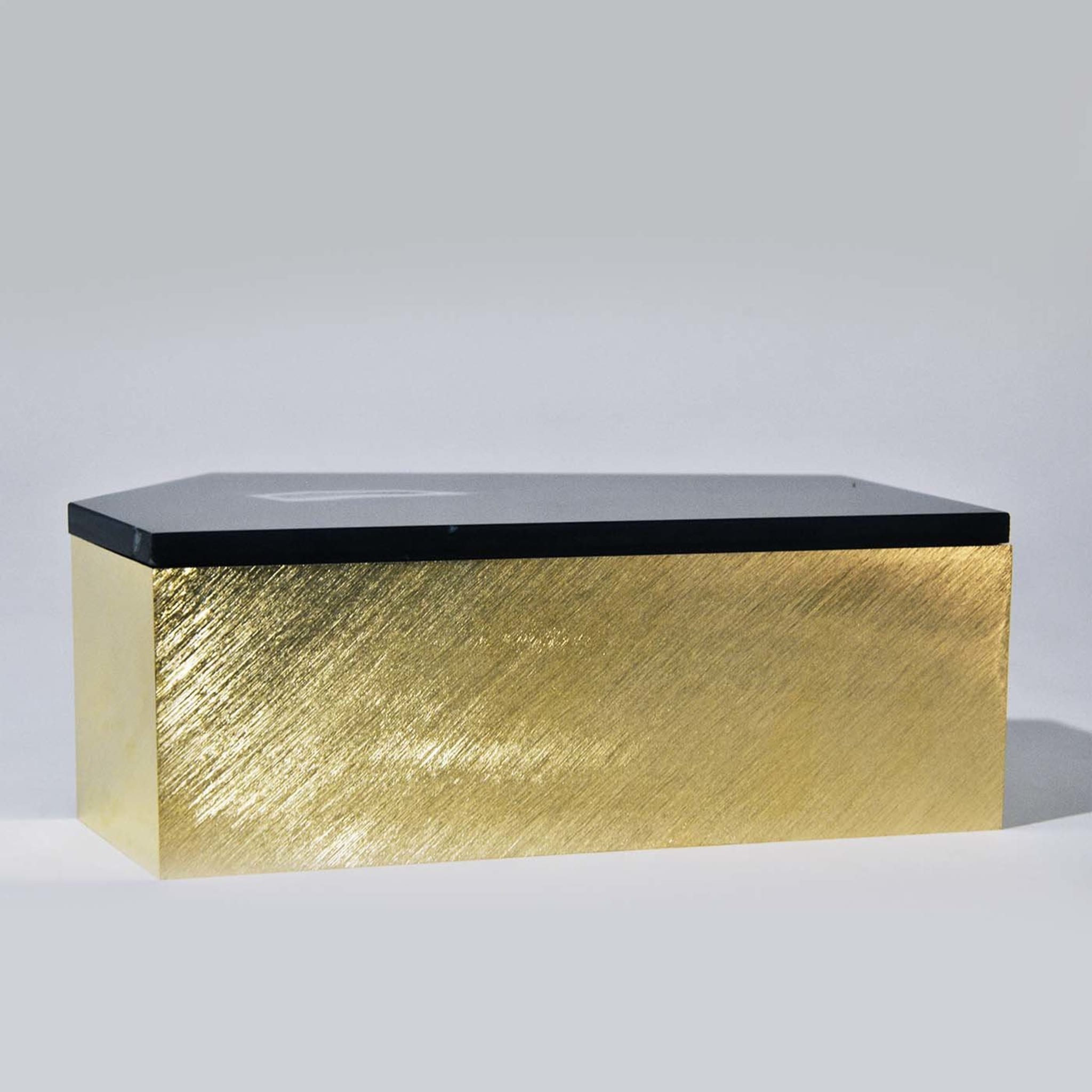Brass Box with Agate Lid - Alternative view 5