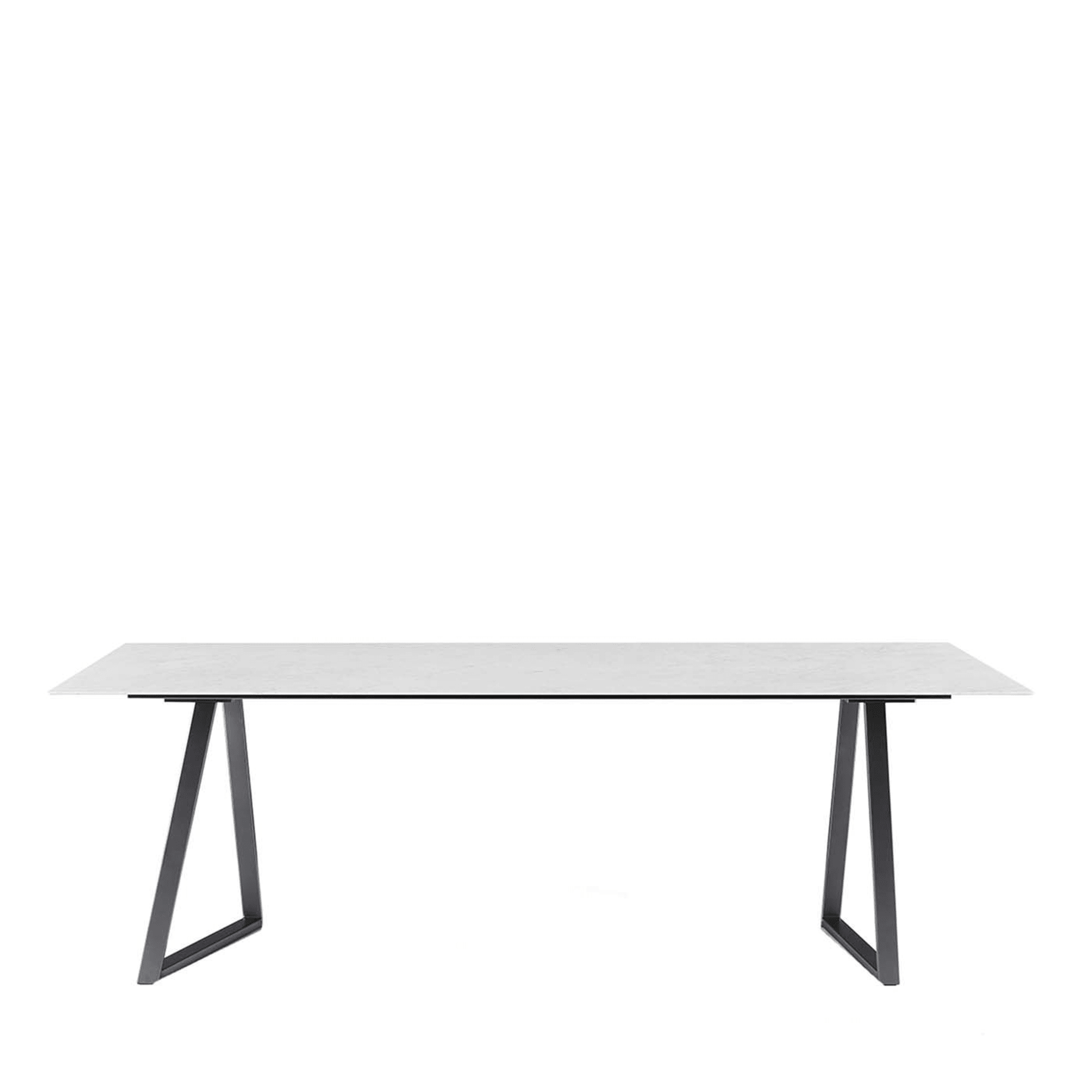 Dritto Rectangular Dining Table by Piero Lissoni - Main view