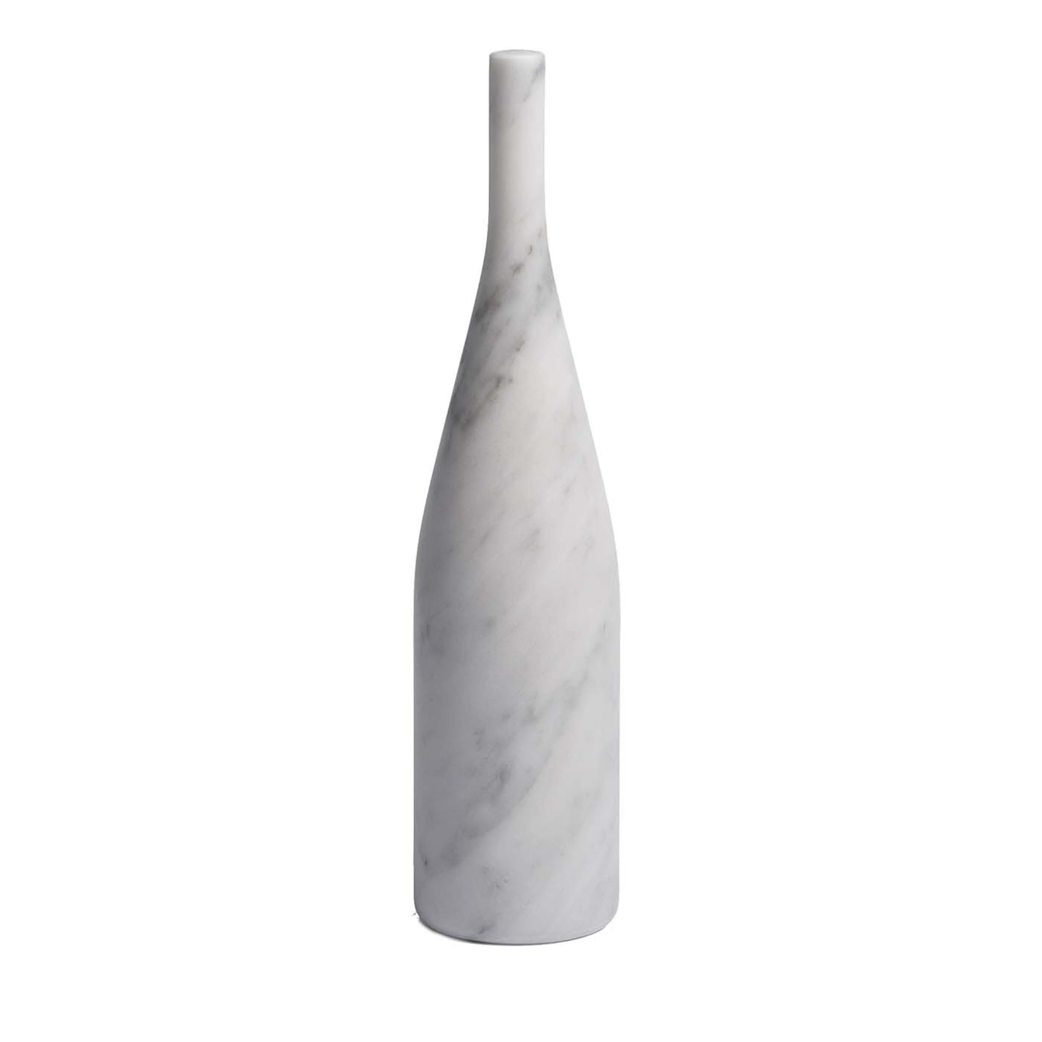 Omaggio a Morandi Skulptur aus Bianco Carrara Marmor - Hauptansicht