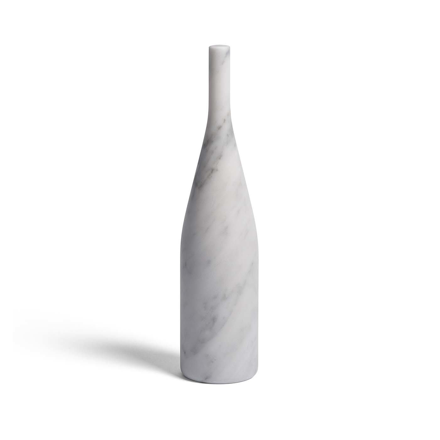 Omaggio a Morandi Sculpture in Bianco Carrara Marble - Salvatori