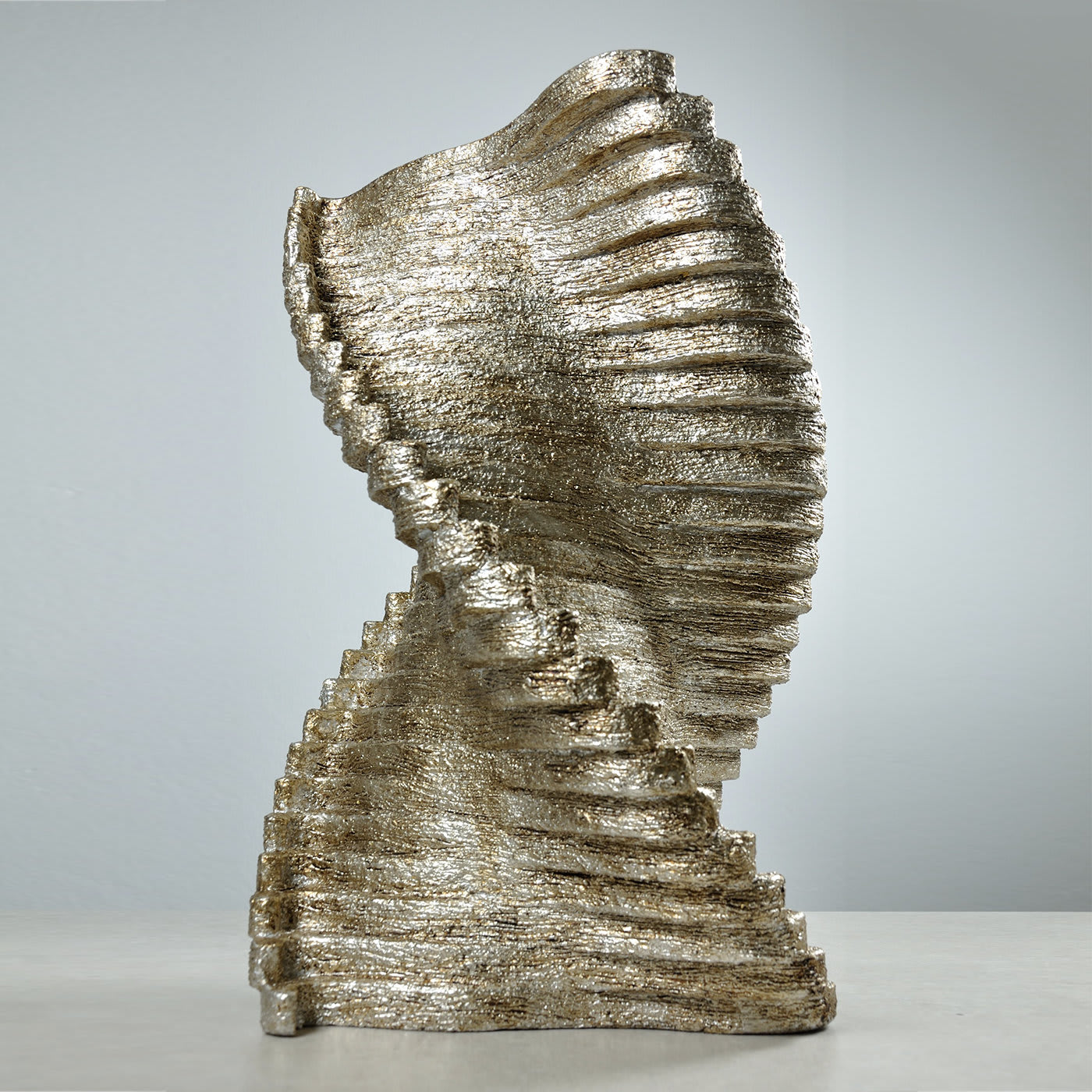 Silver Leaf Vase - PB Studio Artigiano