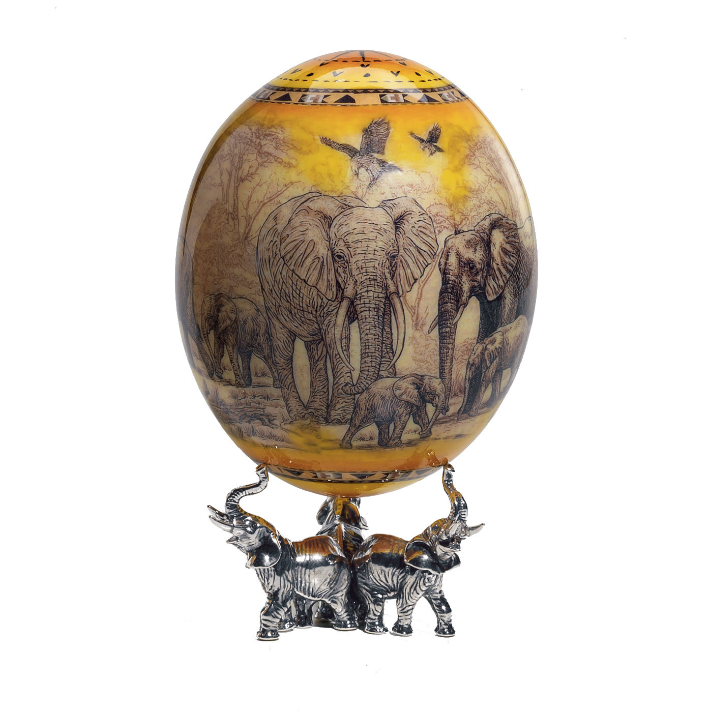 Masini Collectible Egg - Safari Collection - Greggio