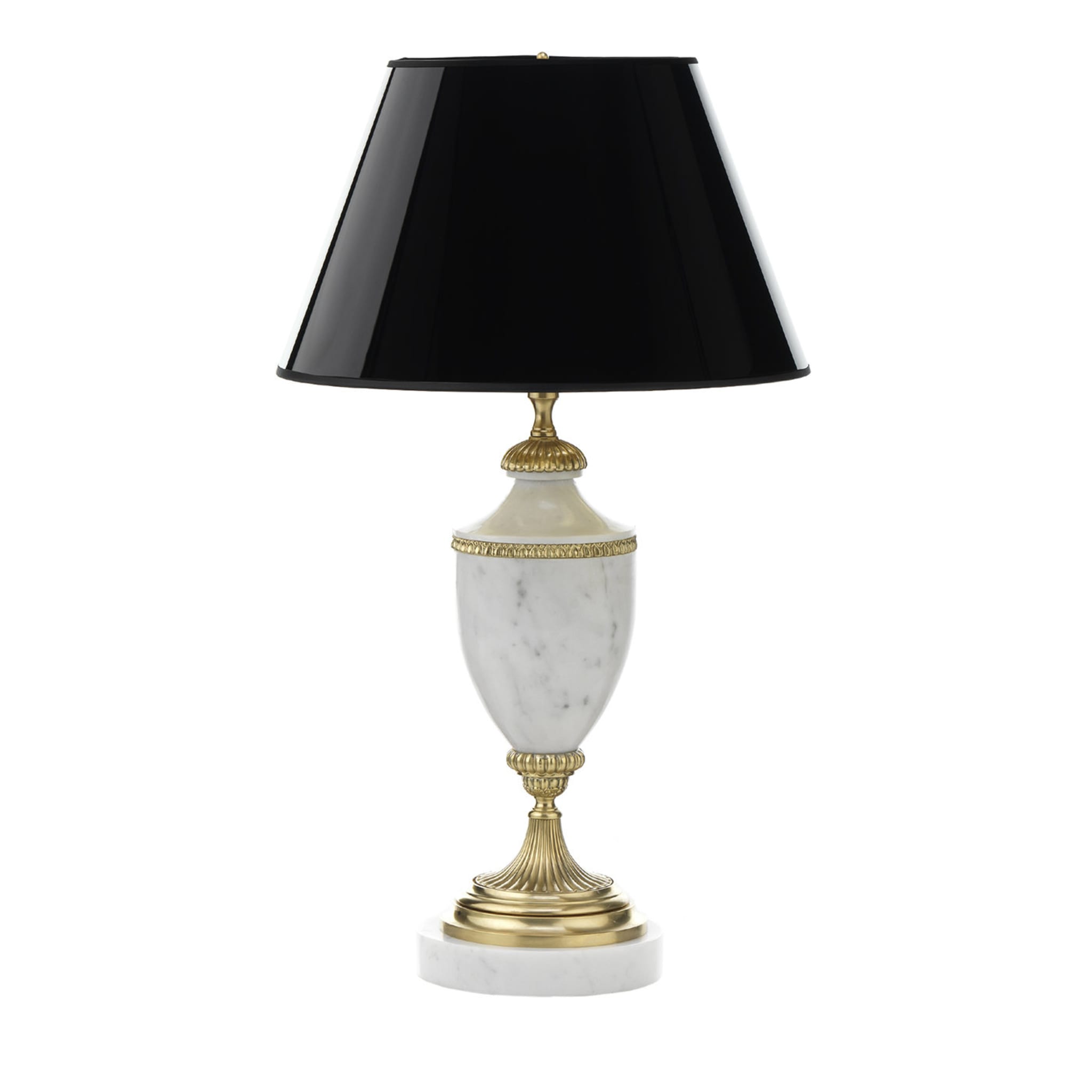 White Marble Table Lamp - Main view