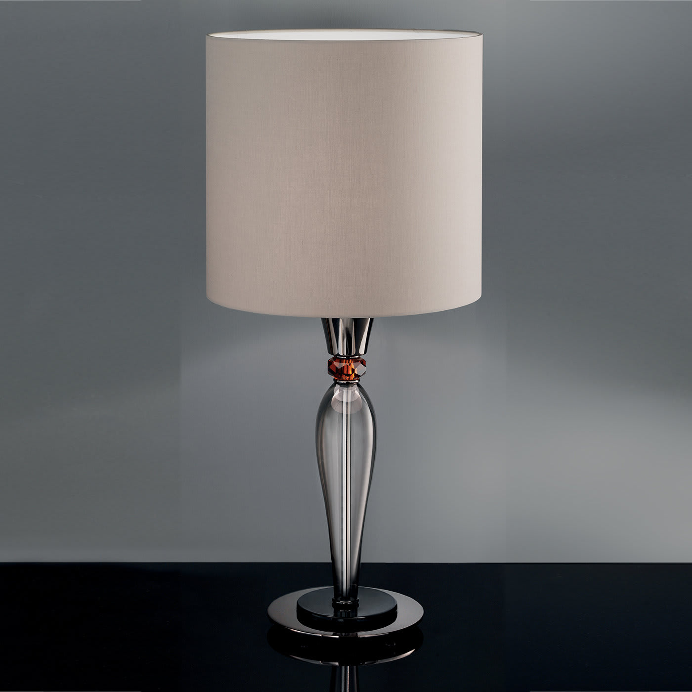 Olympia Gray Table Lamp - Euroluce Light of Italy