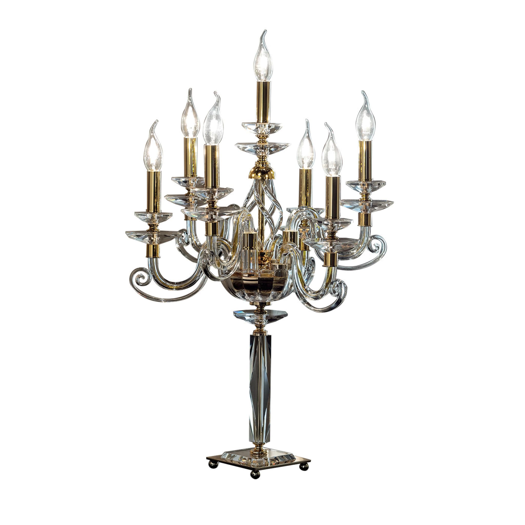 Alicante Clear Candelabra 7 Lights - Main view