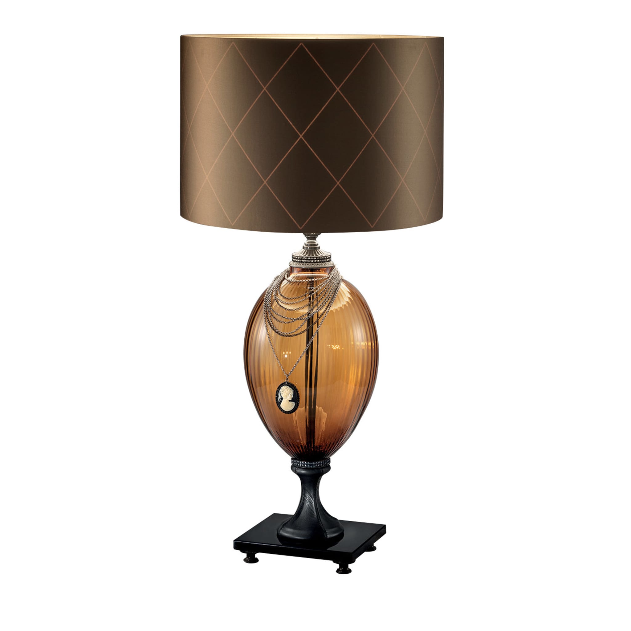 Audrey Amber Table Lamp - Main view