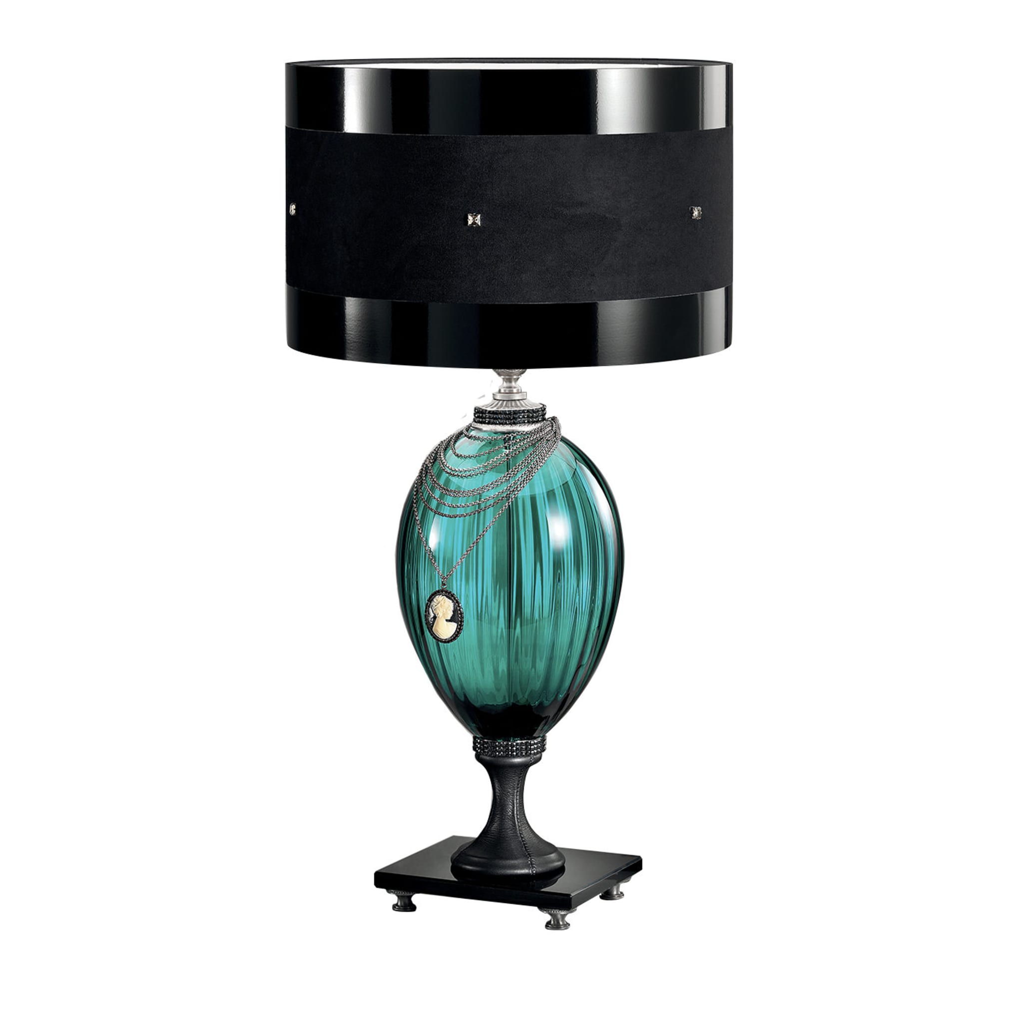 Audrey Green Table Lamp - Main view