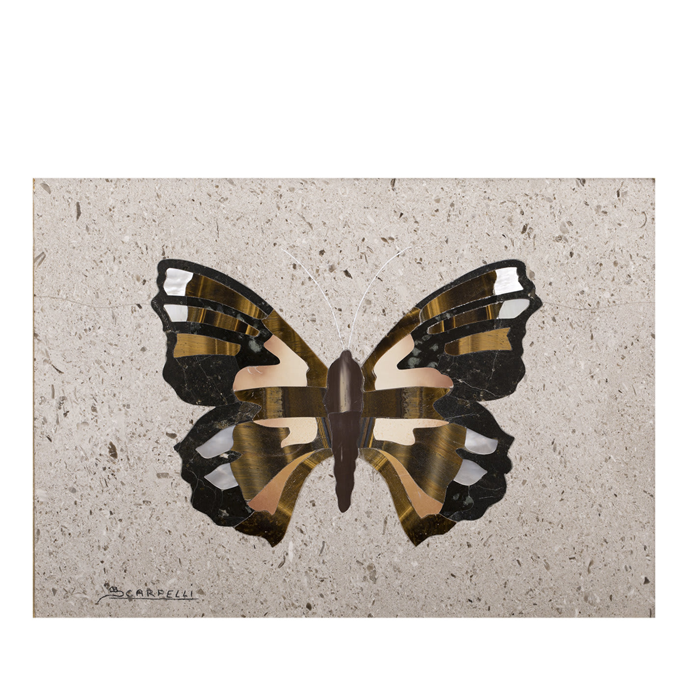 Farfalla Rinascimento Mosaic Tableau - Scarpelli Mosaici