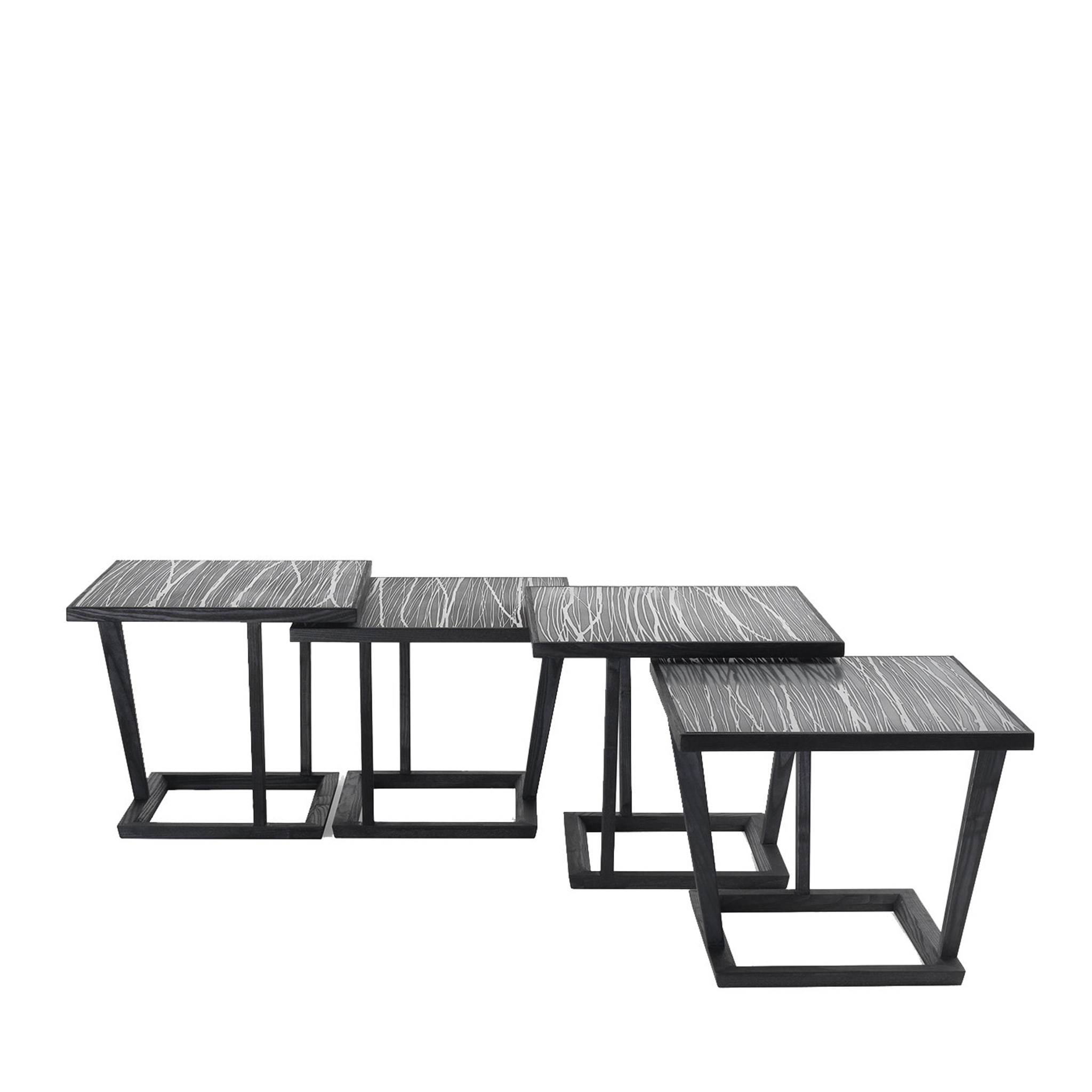 Set of 4 Tigre Nesting Tables - Main view