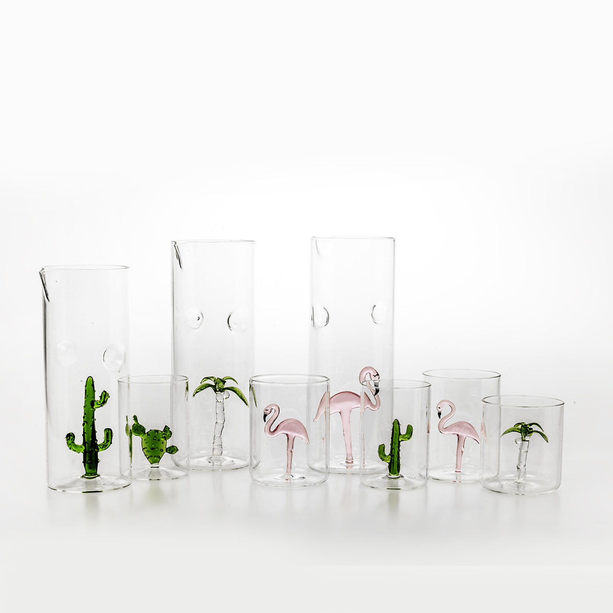 Cactus Set of 4 Glasses - Alternative view 1
