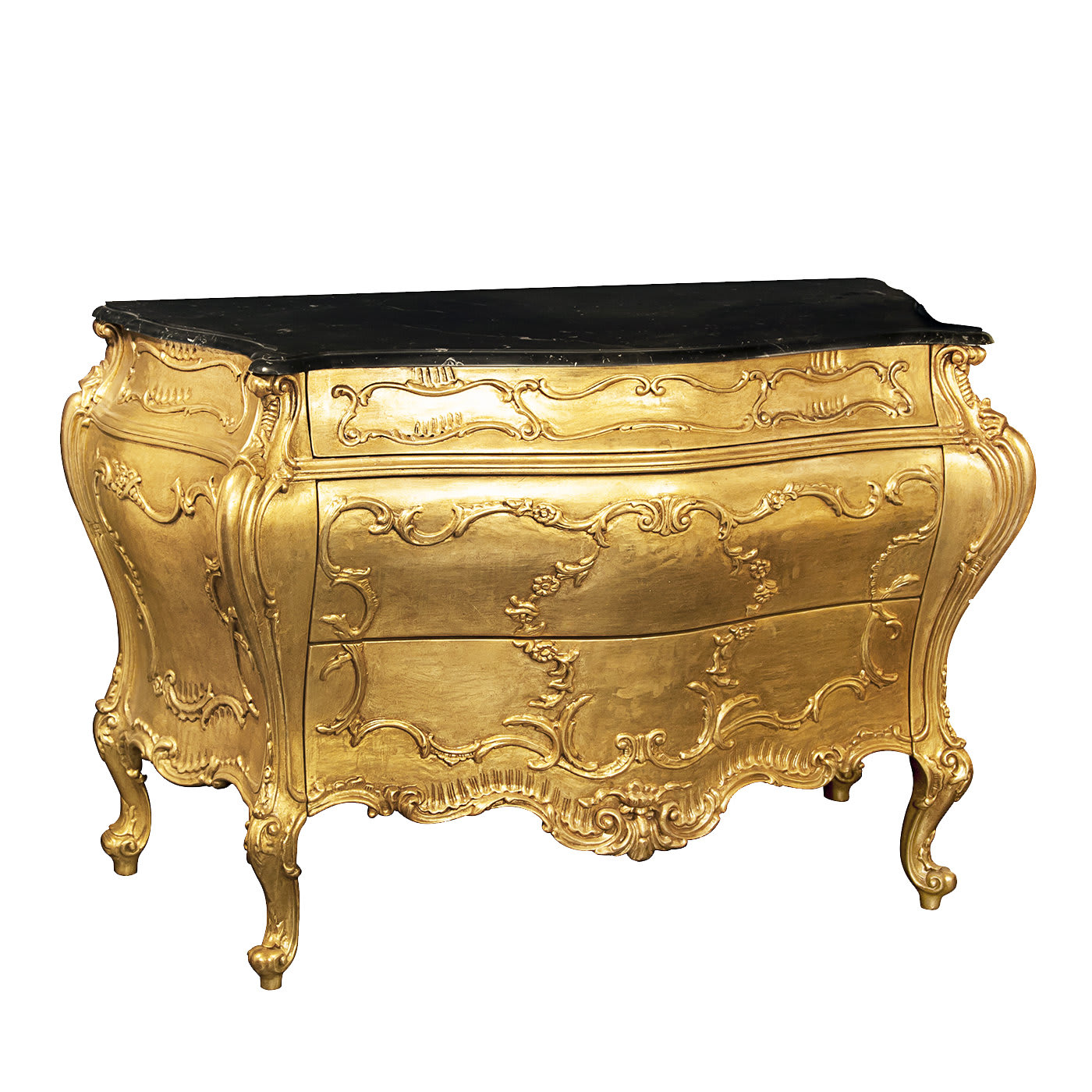 Dresser with Gold Leaf - Bianchini & Capponi