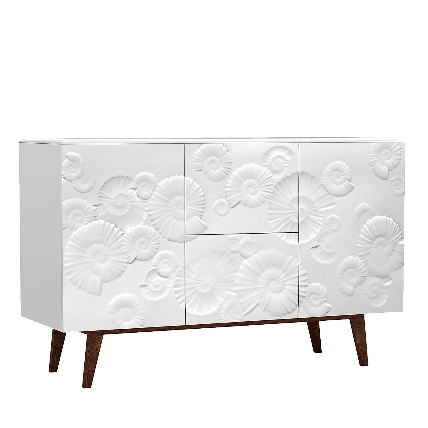 Sideboard with Ammonite Bas Relief - Bianchini & Capponi