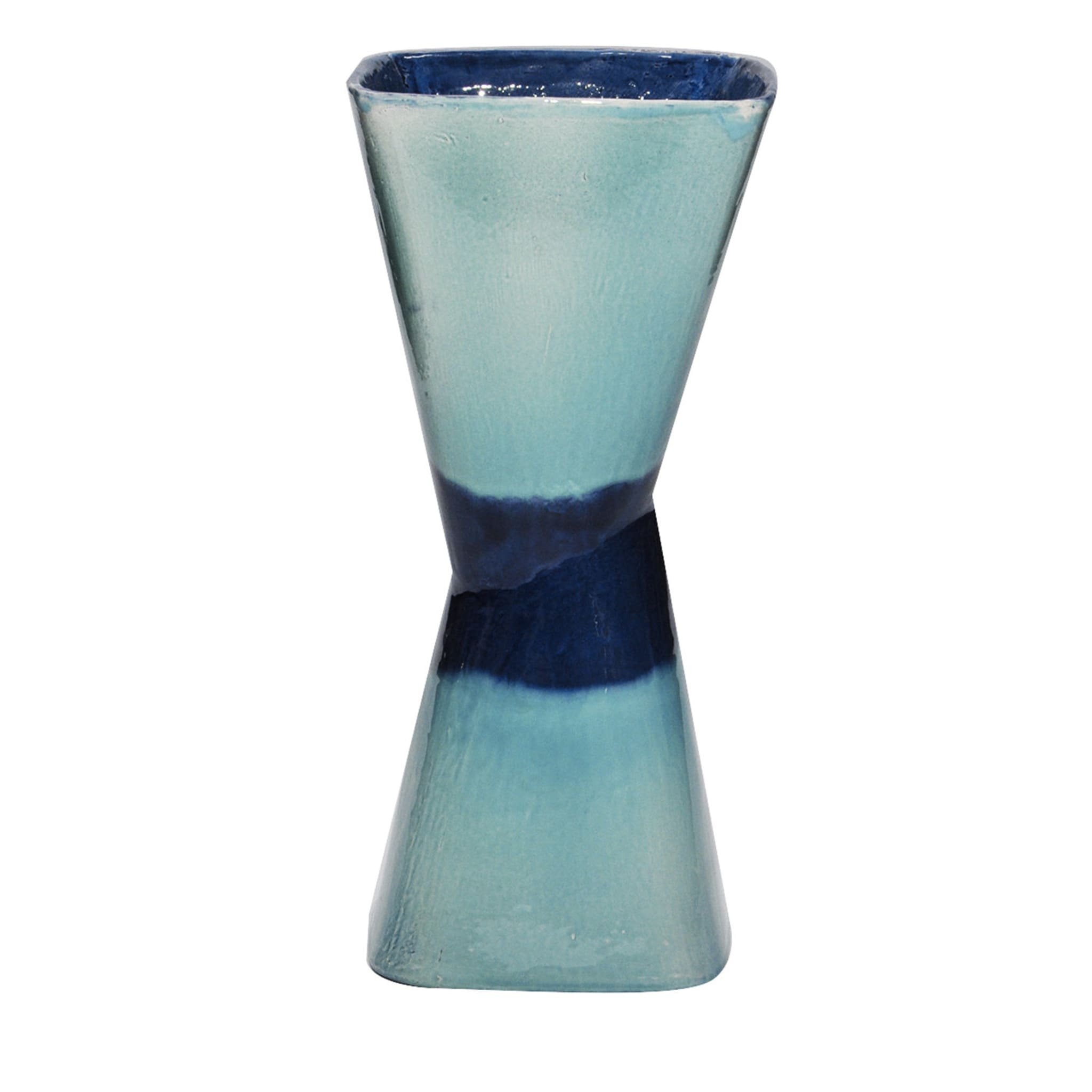 Clessidra Vase Turquoise and Blue - Main view