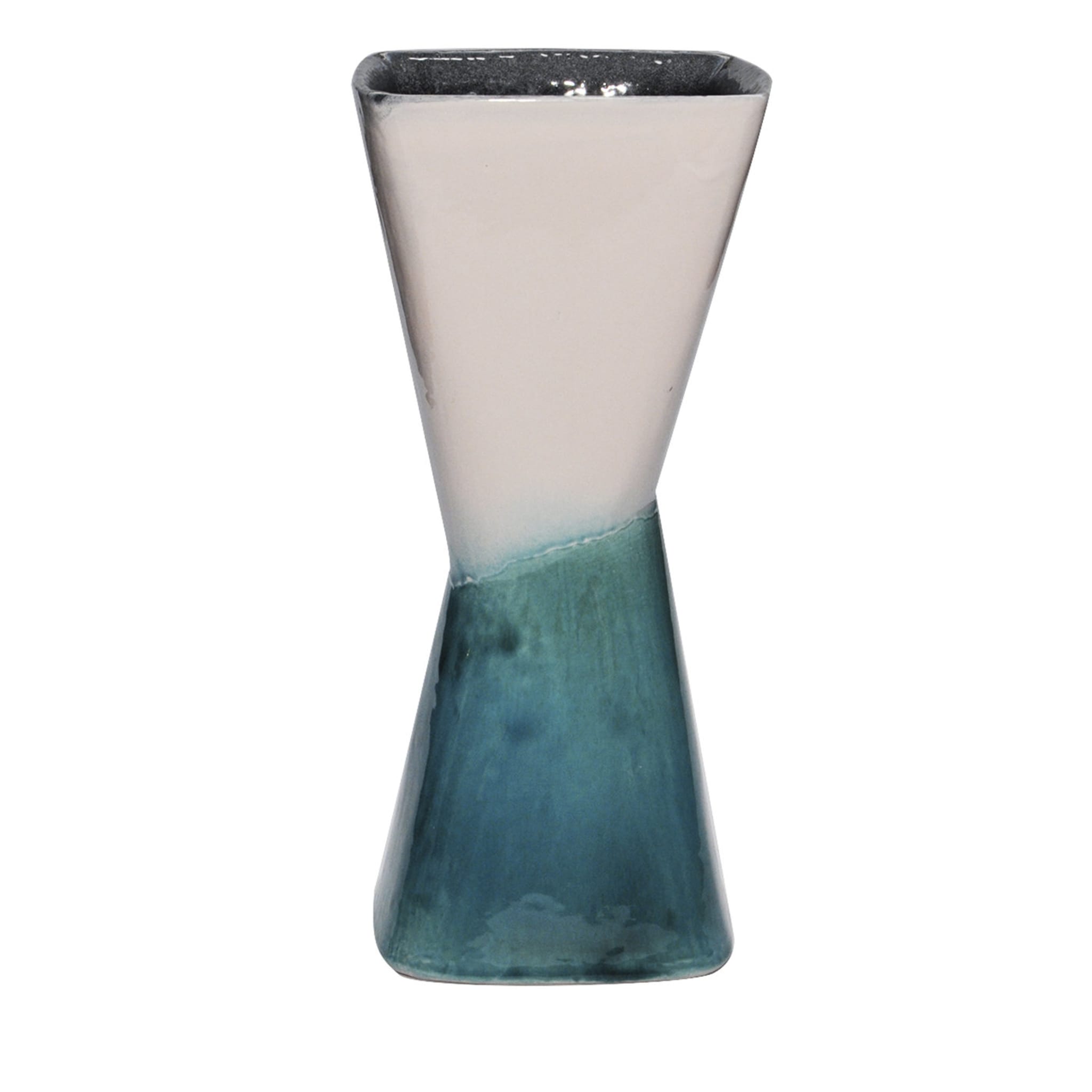 Clessidra Vase Pink and Turquoise - Main view