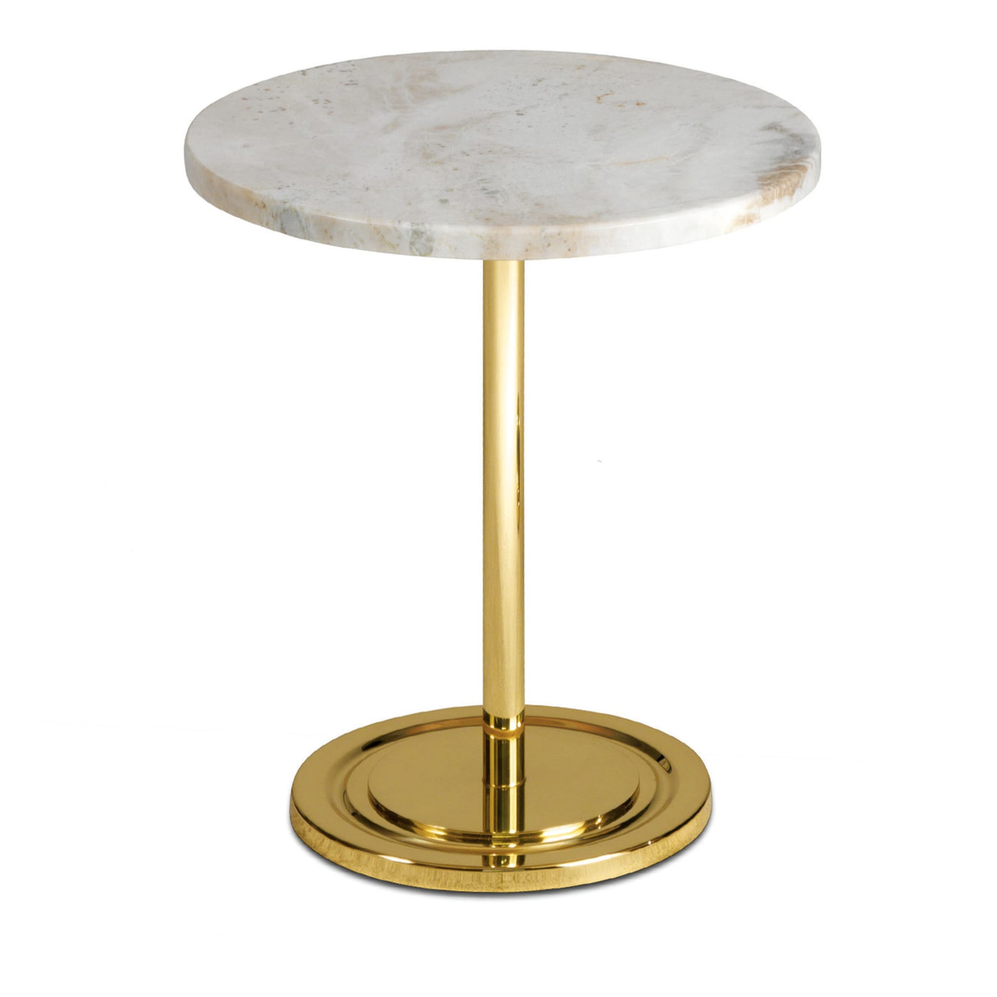 T155/S Low Side Table With Marble Top - Main view