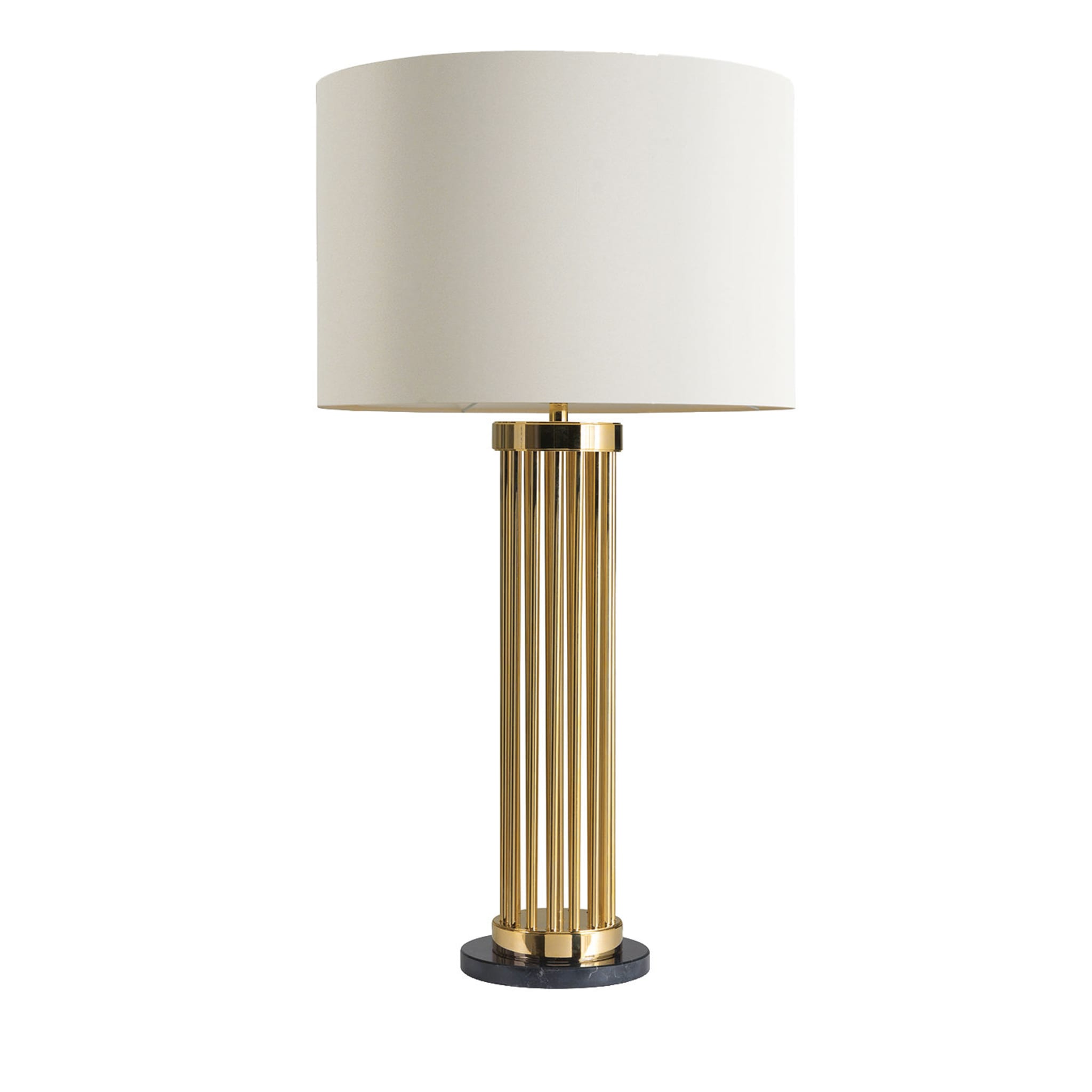 L049/T Table Lamp With Marquina Marble Base - Main view