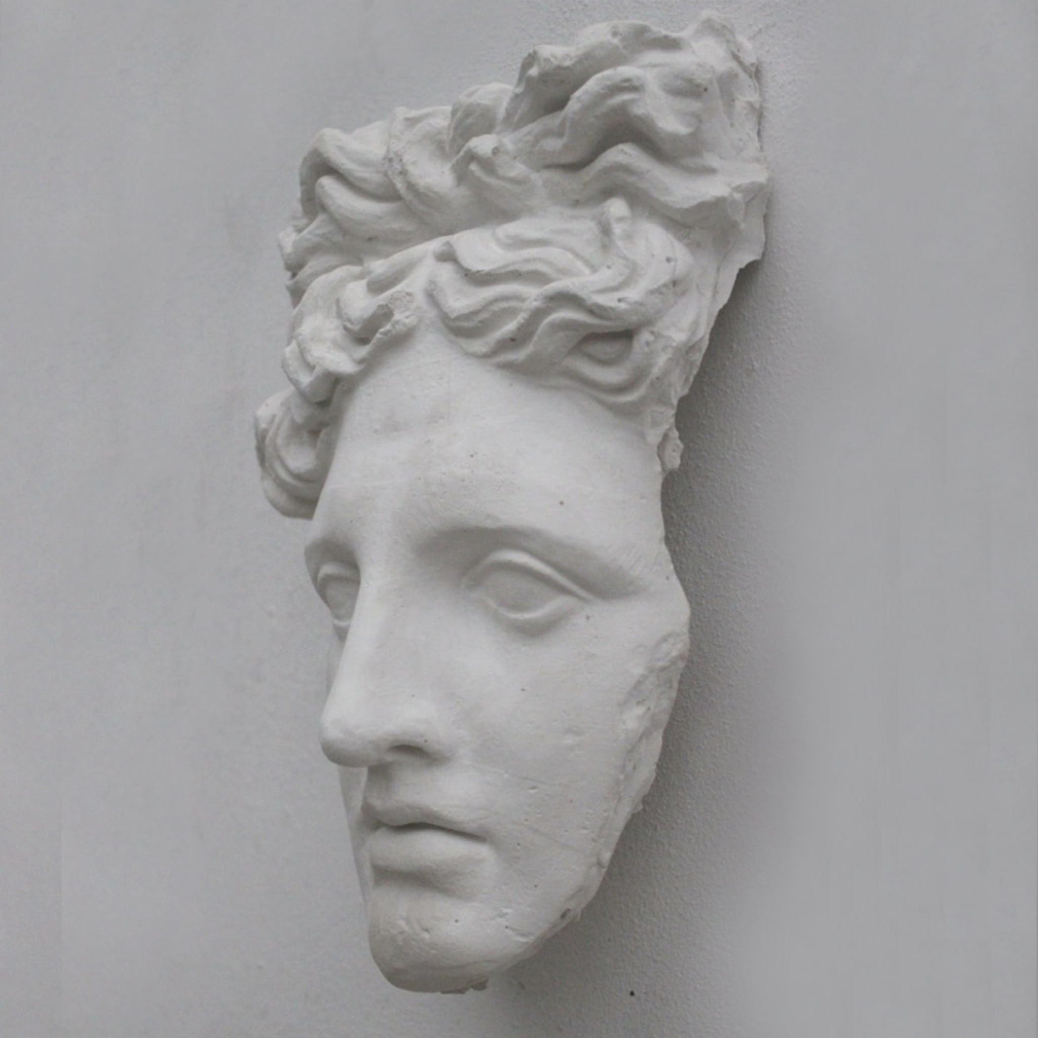 Apollo Mask Plaster Sculpture - Alternative view 2
