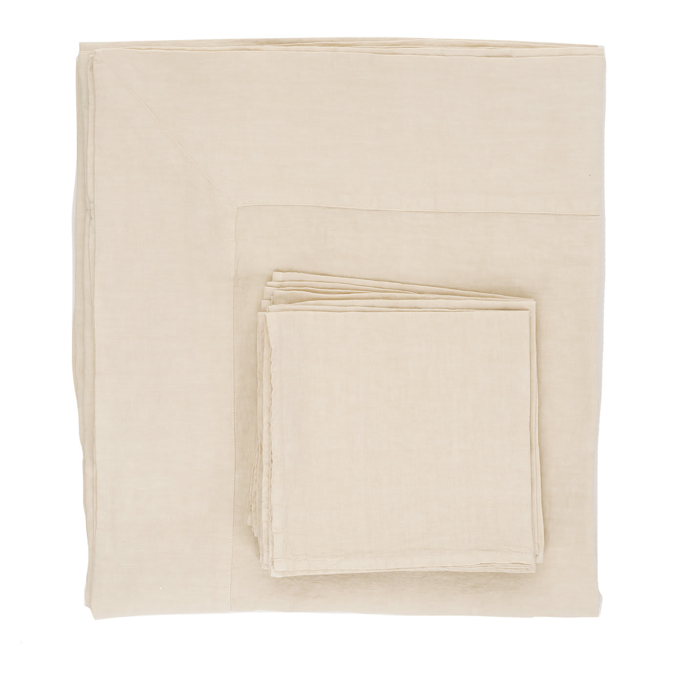 Linen Set of Tablecloth and Napkins - Once Milano