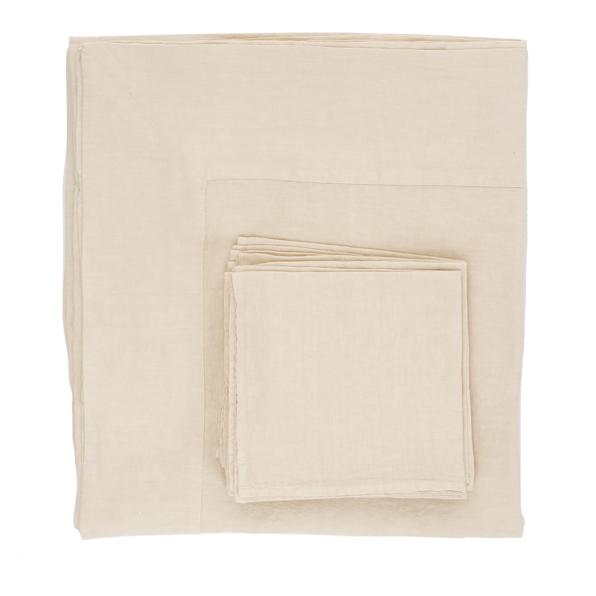 Linen Set of Tablecloth and Napkins - Main view