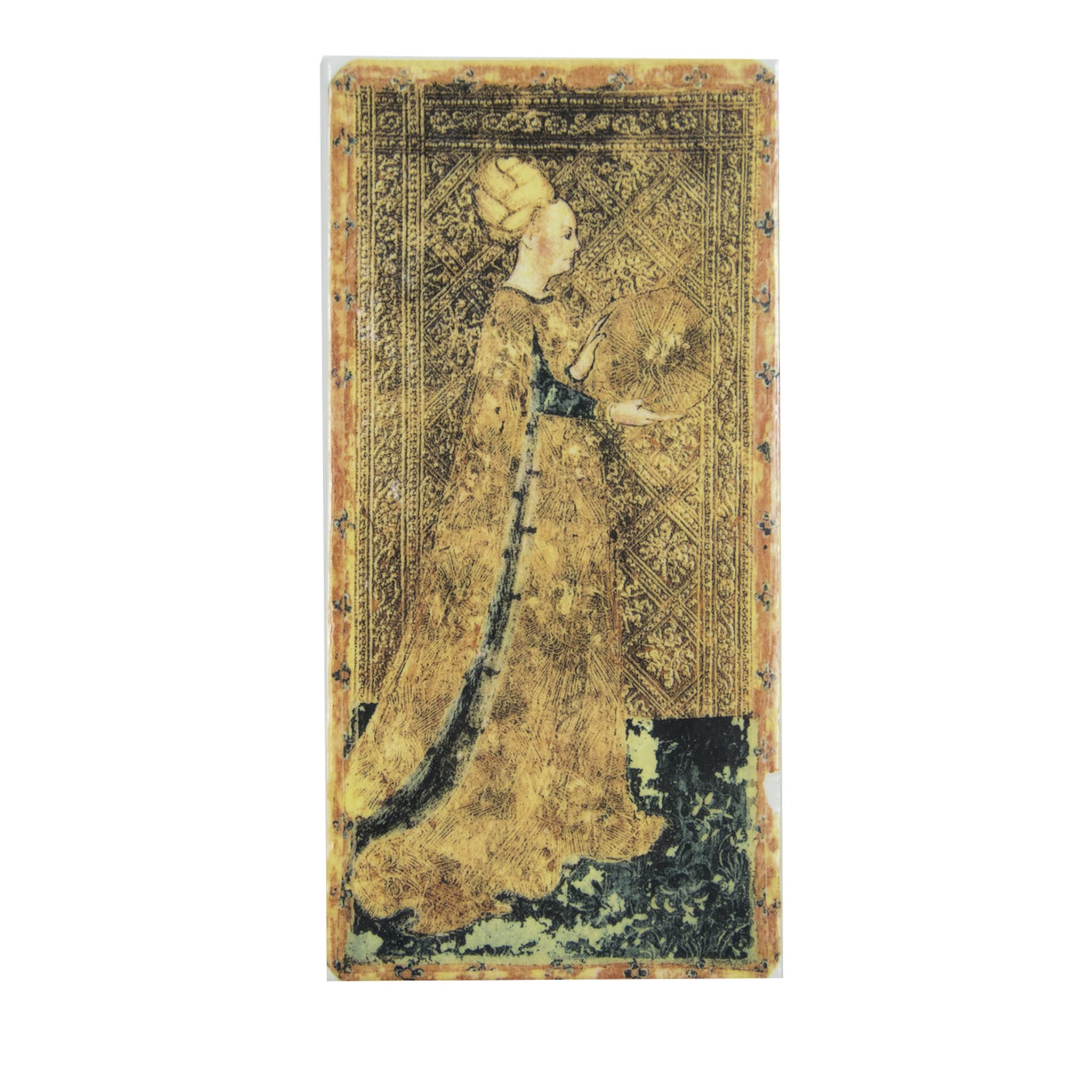 Tarot Card The Queen of Coins Set of 2 - Main view