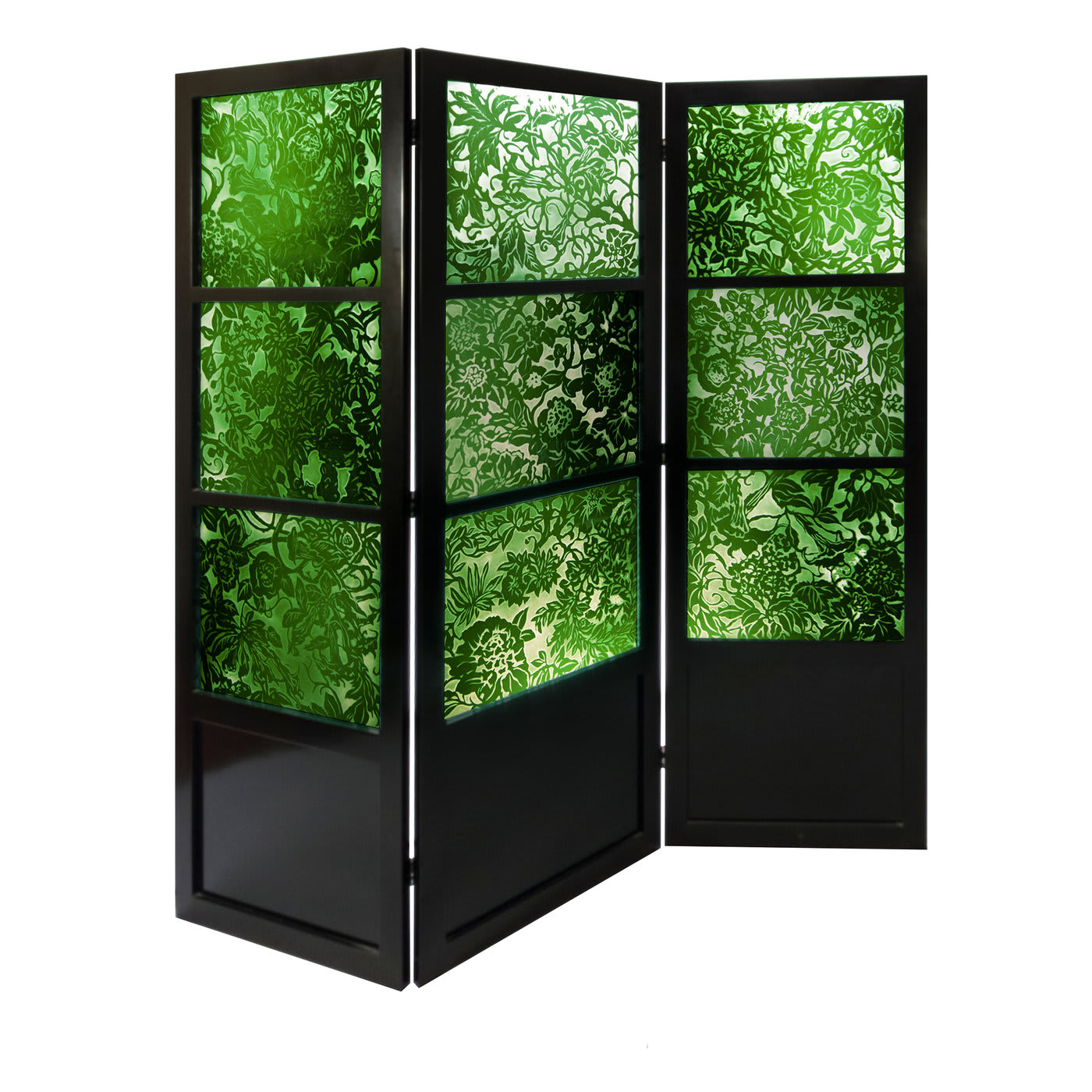 Green Glass Screen - Turelli Studio