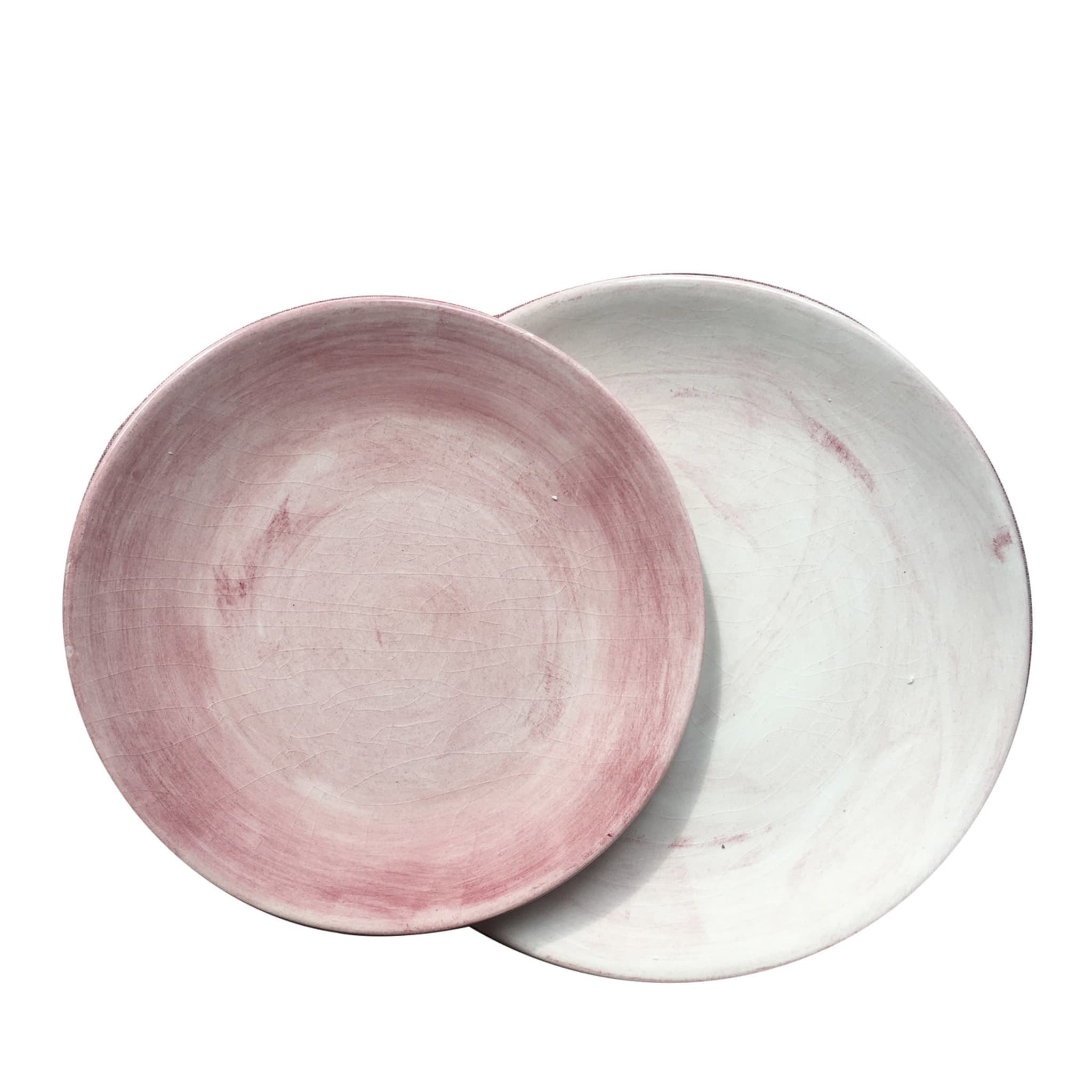 Pink set of 2 Plates - Main view